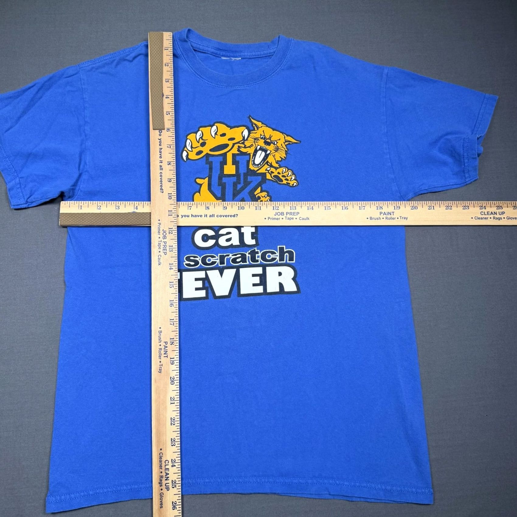 Vintage Kentucky Wildcats Shirt Mens Large Blue UK Cat Scratch Fever Graphic Tee T-Shirt Size US L / EU 52-54 / 3 - 3 Thumbnail