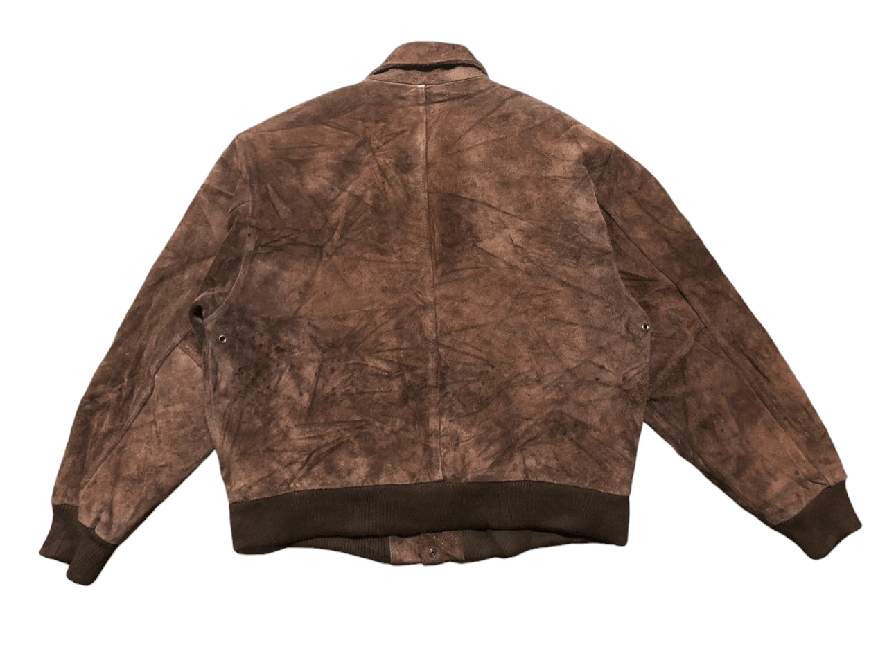 Robinson Les Bains 90s Robinson Les Bains Suede Leather US.Air Force Jacket Size US L / EU 52-54 / 3 - 2 Thumbnail