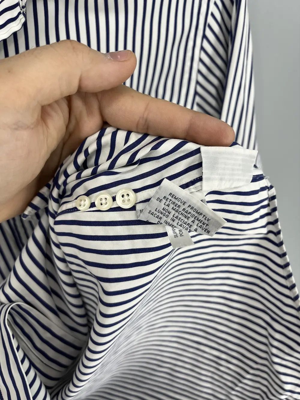 Polo Ralph Lauren Vintage striped shirt polo Ralph Lauren size S rare Size US S / EU 44-46 / 1 - 9 Thumbnail