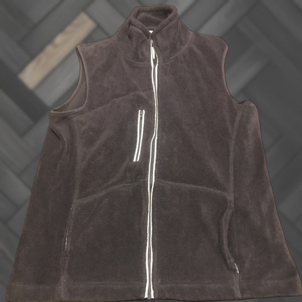 Vintage Horny Toad Women’s Vest Full Zip Fleece Gray SV Regular Size S Size S / US 4 / IT 40 - 1 Thumbnail