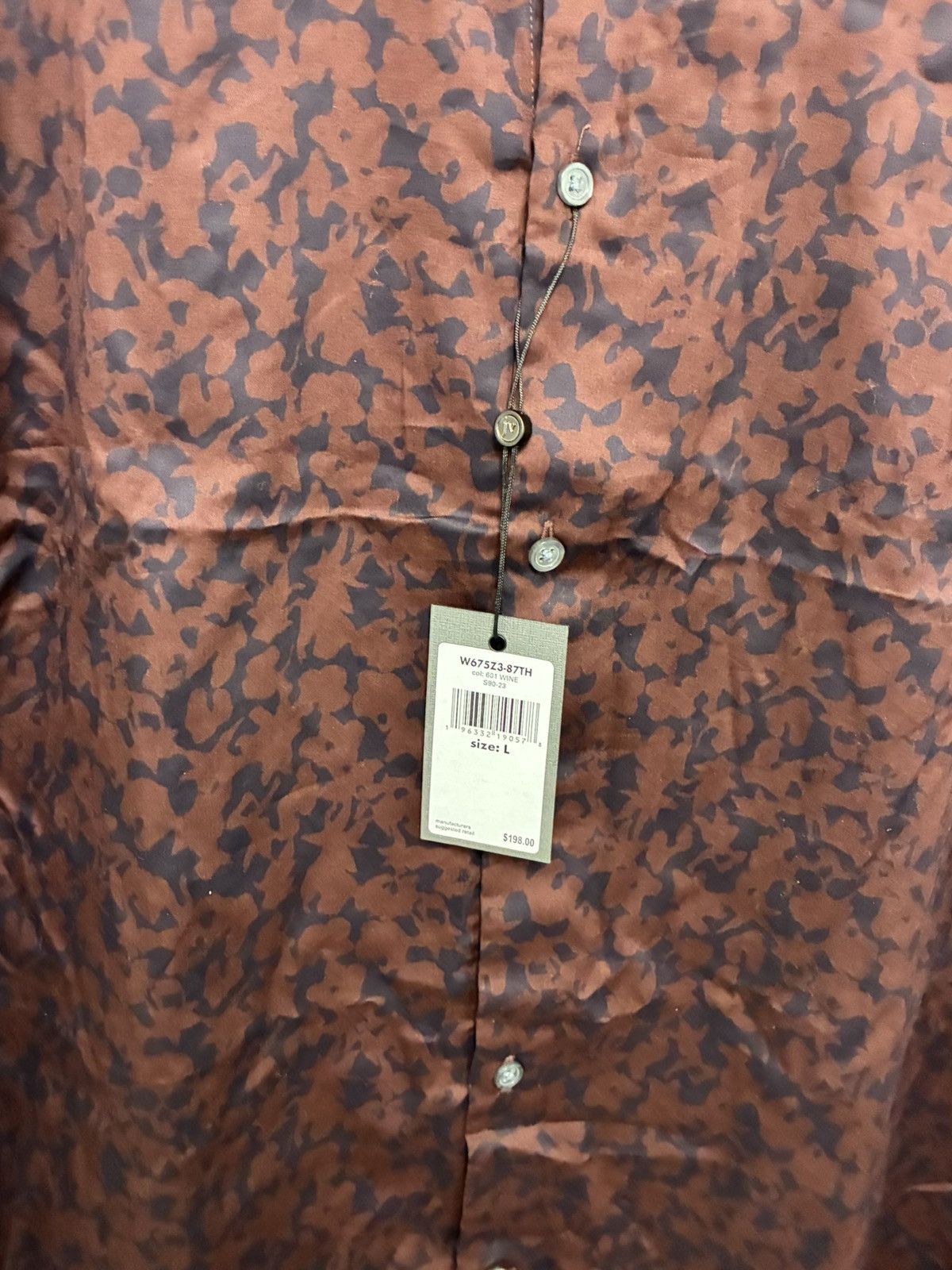 John Varvatos Ross shirt. Large Size US L / EU 52-54 / 3 - 10 Thumbnail