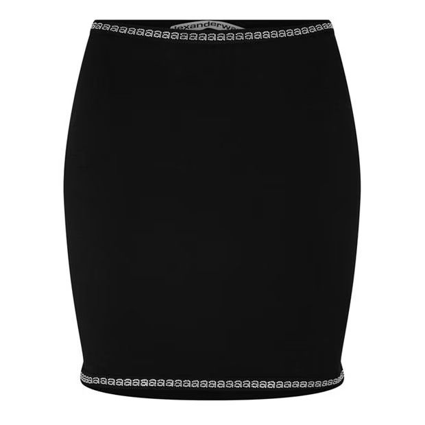 Alexander Wang o1g2r1mq0824 Mini Skirts in Black Size 27" / US 4 / IT 40 - 1 Thumbnail