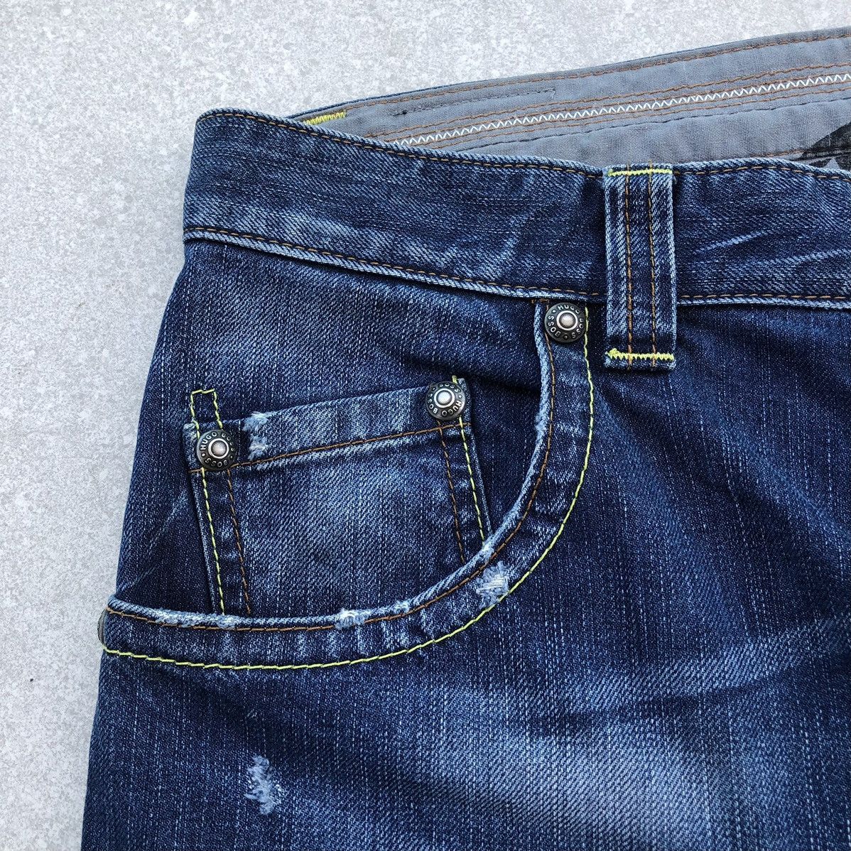 Hugo Boss Hugo Boss Straight Cut Denim Pants Size US 34 / EU 50 - 10 Thumbnail
