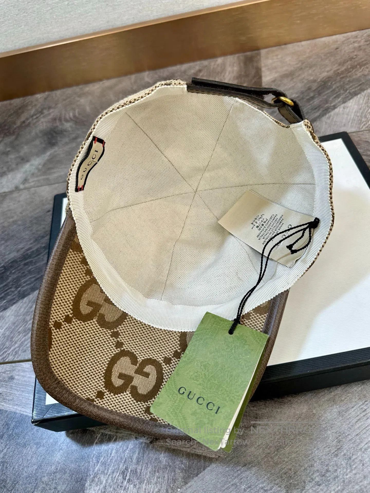 Gucci Gucci Monogram Big Logo Baseball Cap. Size ONE SIZE - 3 Thumbnail
