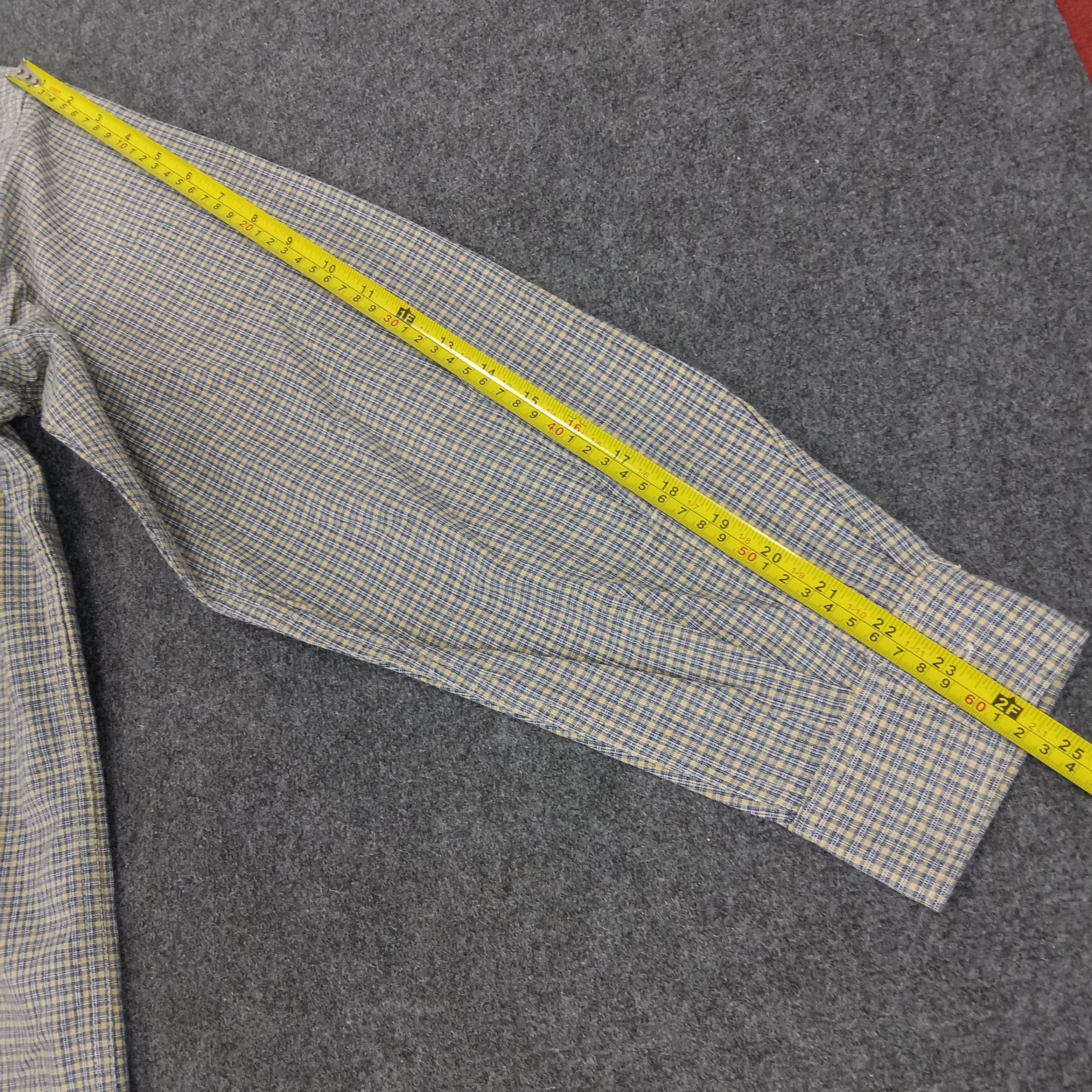 Japanese Brand × Sugar Cane × Vintage Sugar Cane Japanese Brand Stripes Shirt Button Up Size US XL / EU 56 / 4 - 6 Thumbnail