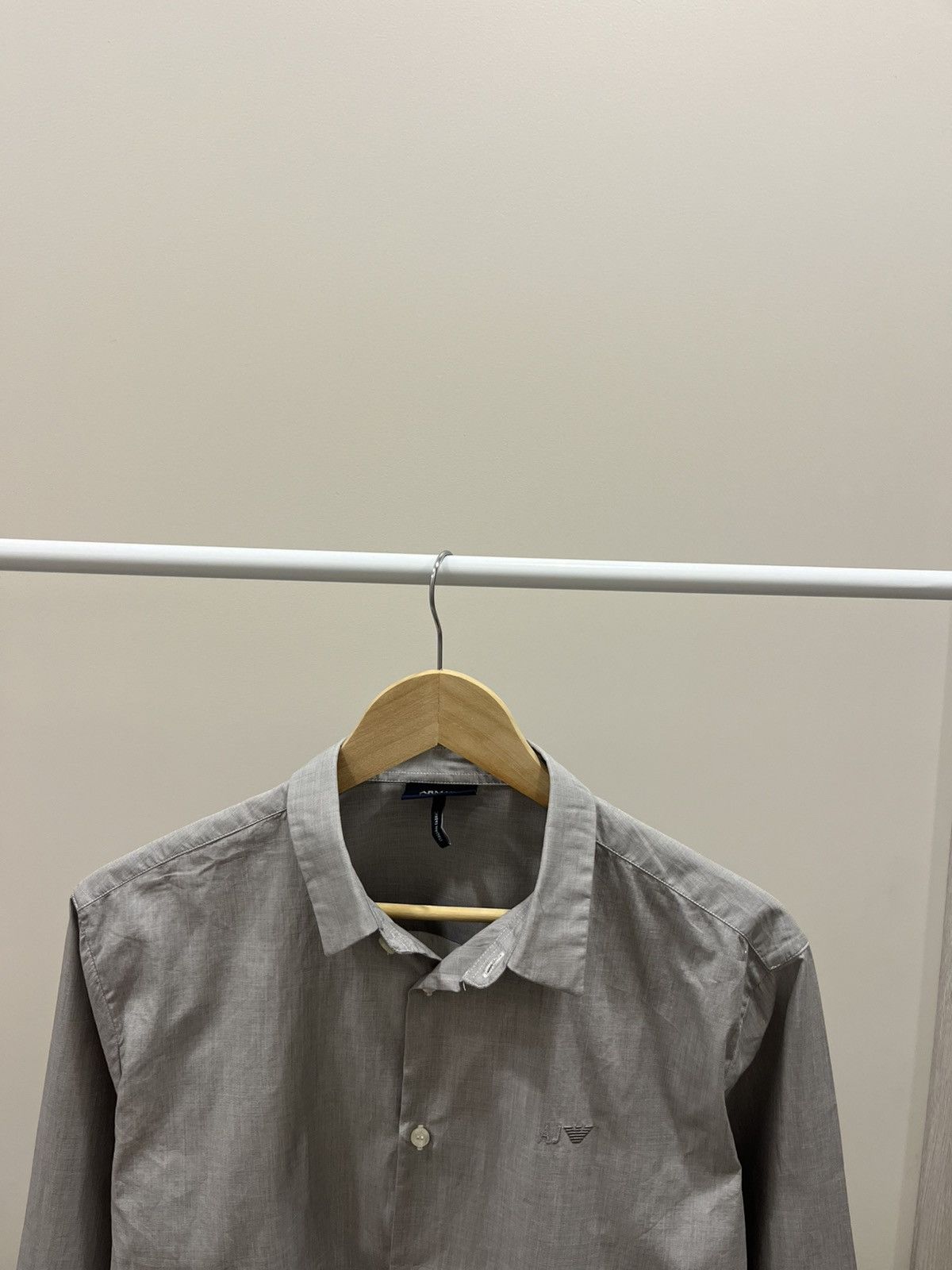 Armani Armani Jeans shirt button up L luxury Size US M / EU 48-50 / 2 - 2 Thumbnail