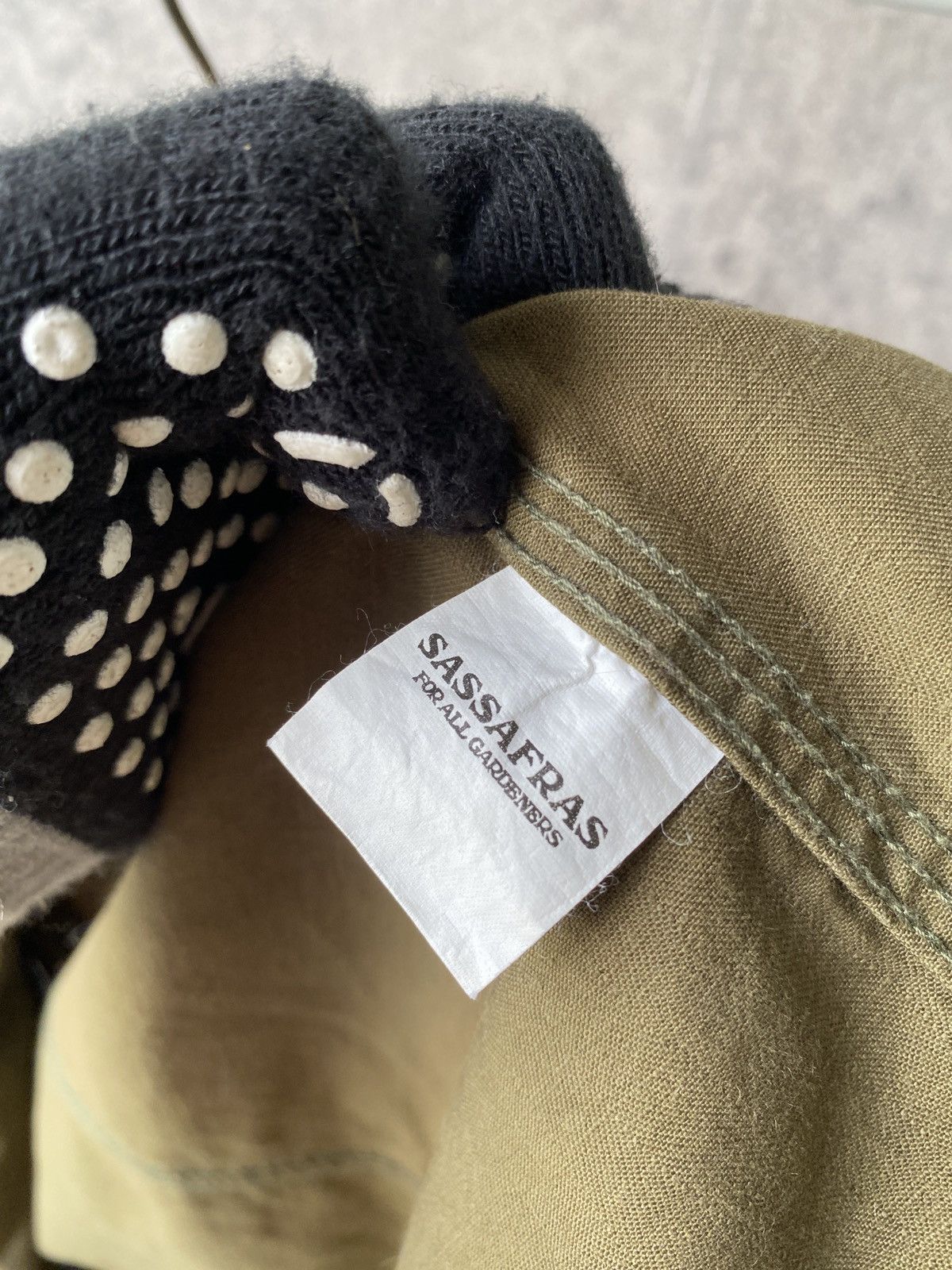 Sassafras Sassafras Japan Olive Green Sunfaded Button Jacket Size US M / EU 48-50 / 2 - 19 Thumbnail