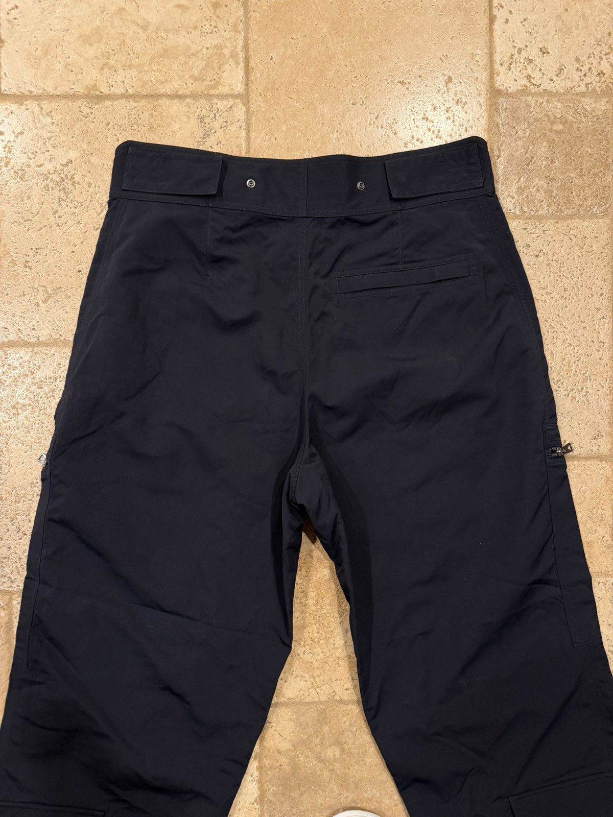 Bottega Veneta Bottega Veneta Tricot Multi Zip Cuff Cargo Black Nylon Pants Size US 34 / EU 50 - 7 Thumbnail