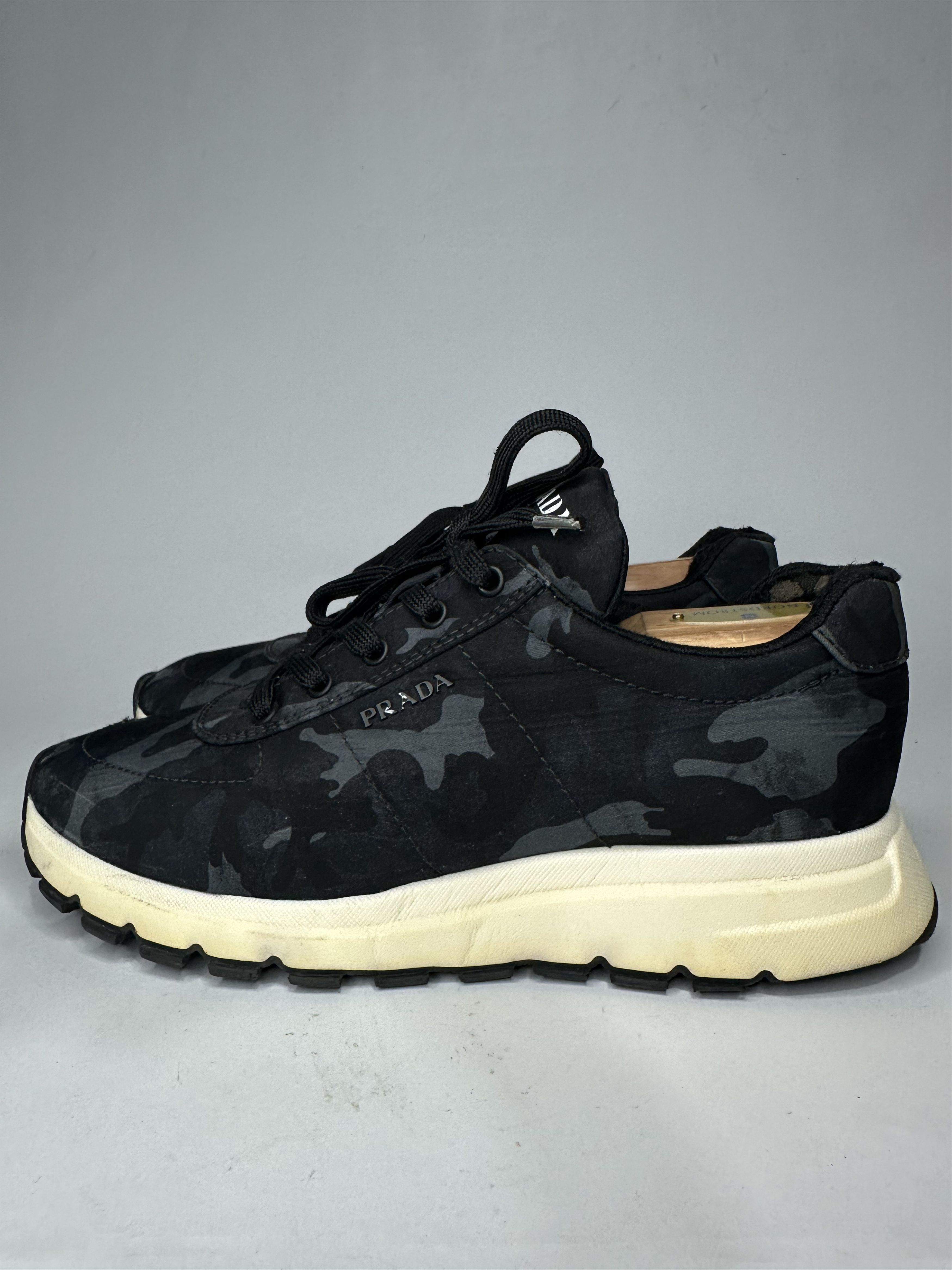 Prada Prada Camouflage Low Top Trainers. Size US 7 / EU 40 - 2 Thumbnail