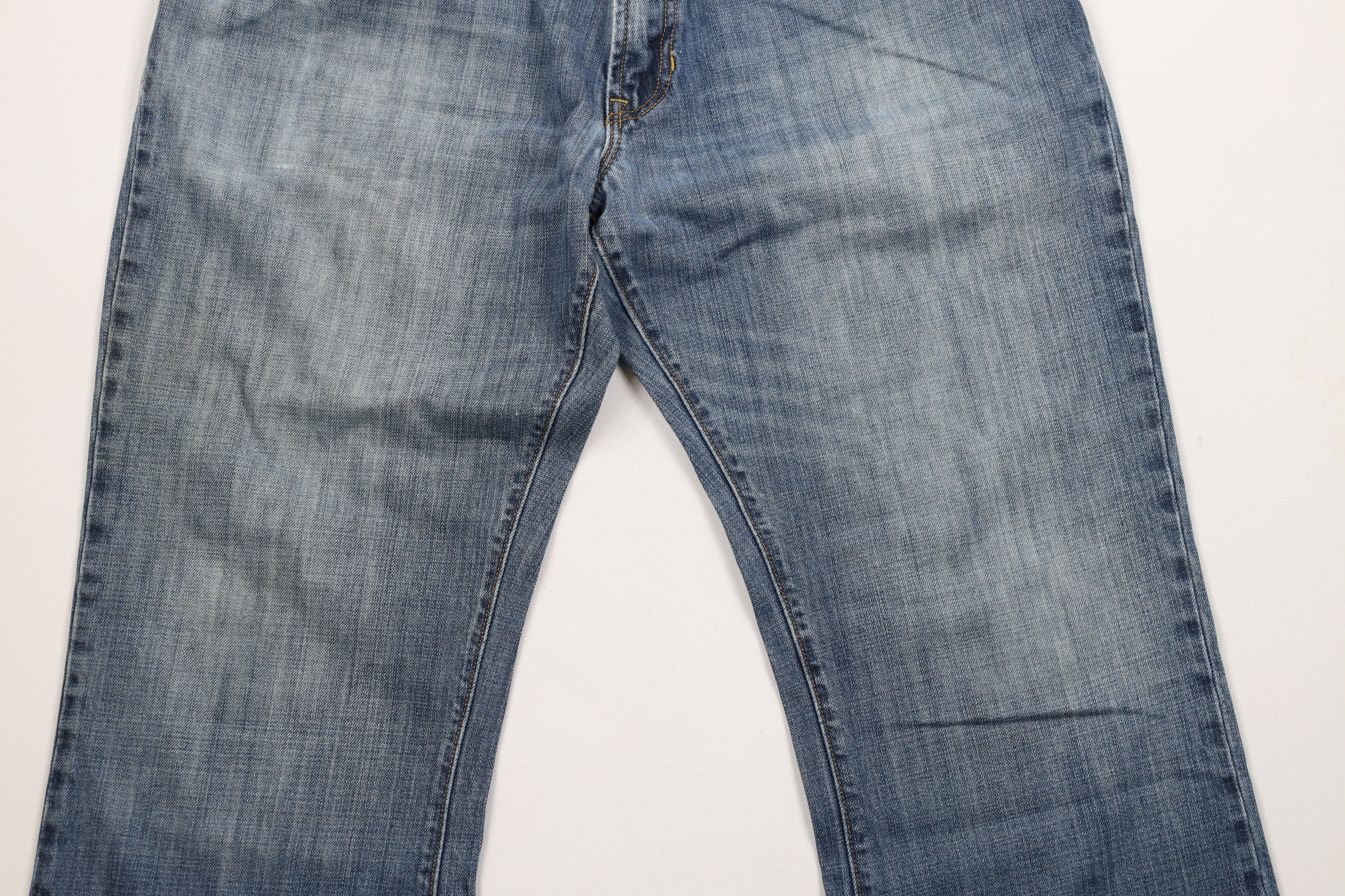 Gap × Vintage Vintage Y2K Gap Wide Leg Boot Fit Denim Jeans Blue Cotton Size US 36 / EU 52 - 3 Thumbnail