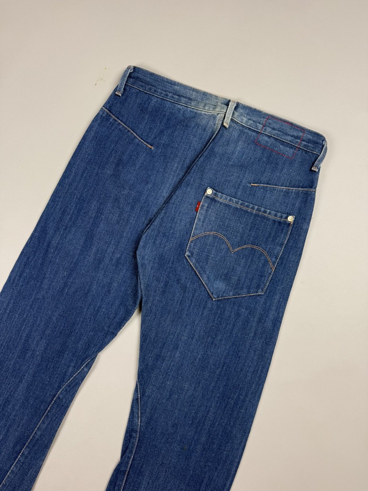 Levi's Rare Levis RED Vintage Selvedge Work Denim Engineered Jeans Size US 30 / EU 46 - 3 Thumbnail