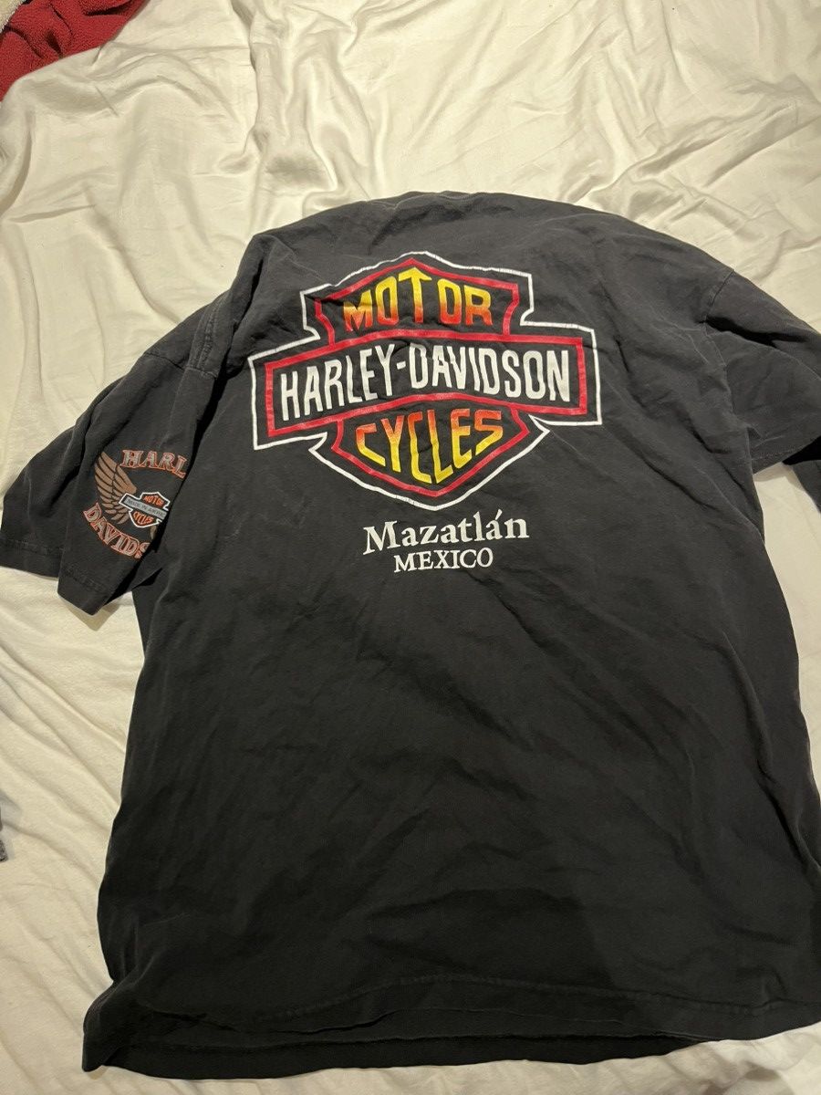 Harley Davidson Black Harley Davidson Mazatlan tee Size US L / EU 52-54 / 3 - 2 Thumbnail