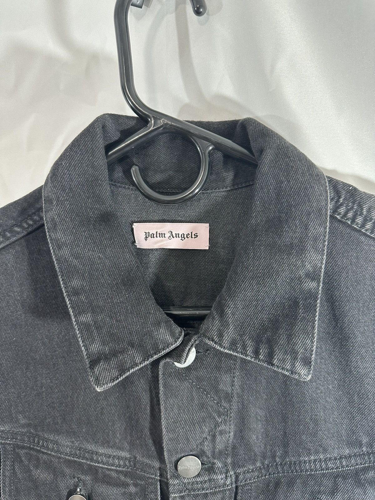 Palm Angels Palm Angels Denim Jacket Size US XS / EU 42 / 0 - 6 Thumbnail