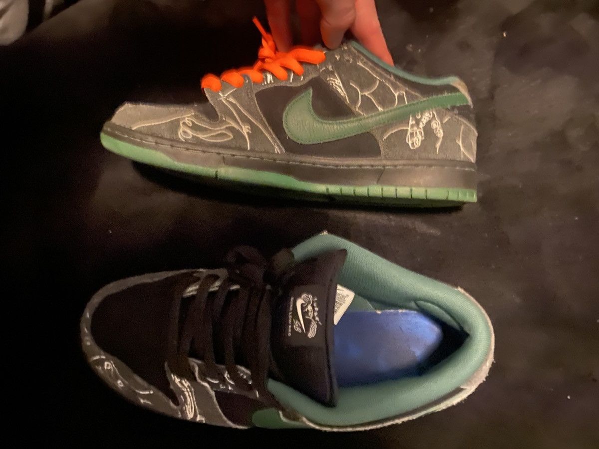 Nike SB THERE Skateboard x Nike dunk Low SB ‘Ultra Humanized’ Size US 9.5 / EU 42-43 - 4 Thumbnail