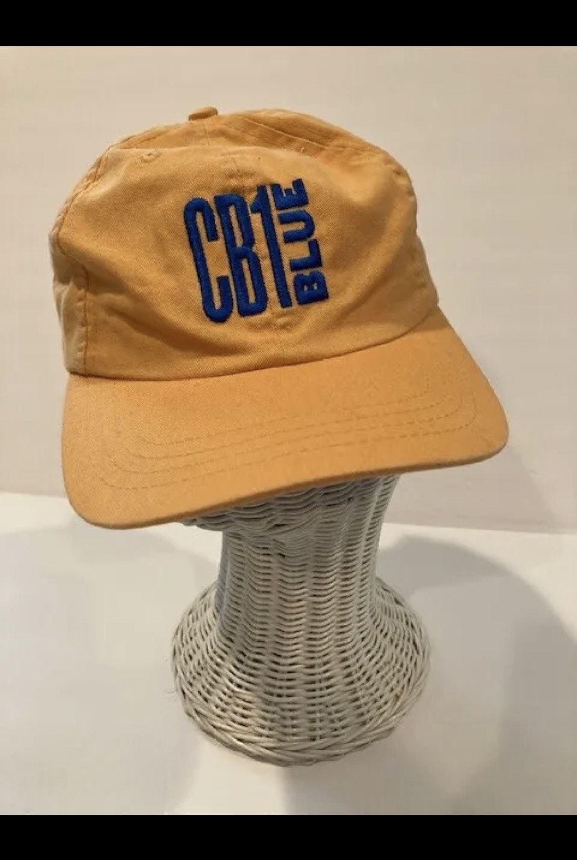 Callaway Golf Yellow Callaway Golf Hat Cap CB1 Blue Embroidered Size ONE SIZE - 1 Thumbnail