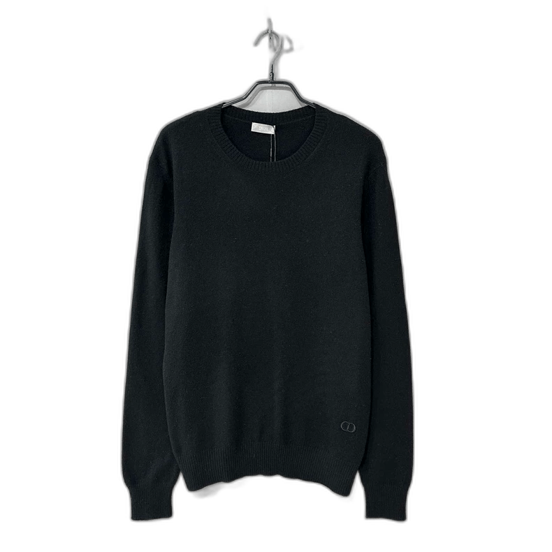 Dior Black Cashmere Sweater by Dior-yf Size US L / EU 52-54 / 3 - 1 Thumbnail