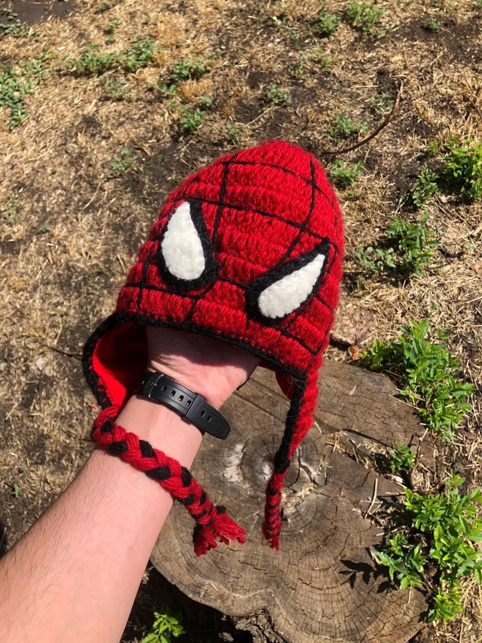 Marvel Comics × Vintage VERY RARE SPIDER MAN COMICS MARCEL HATS KNIT Y2K 90s CAP Size ONE SIZE - 2 Thumbnail
