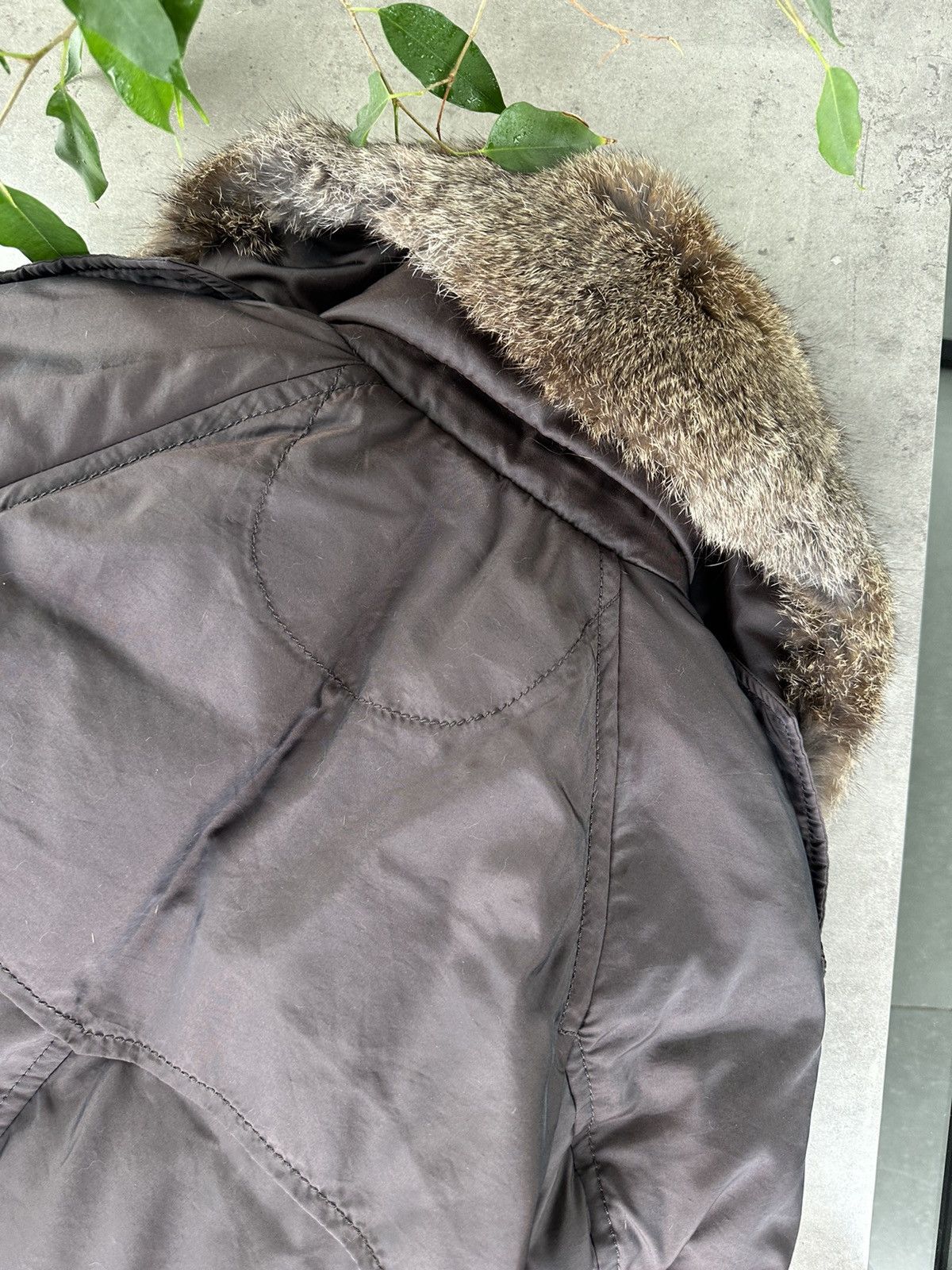 Japanese Brand Vintage Down Jacket With Fur Size M / US 6-8 / IT 42-44 - 11 Thumbnail