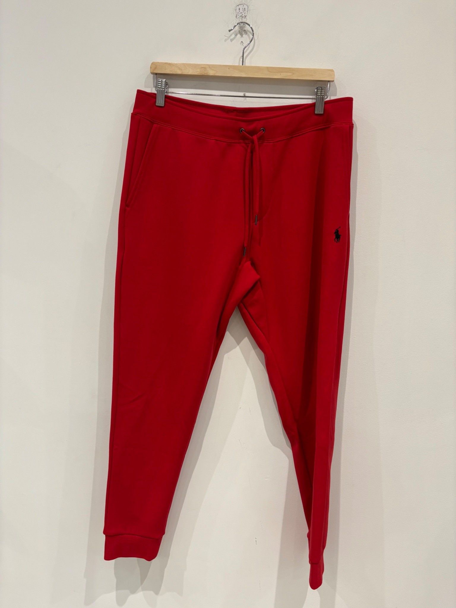 Ralph Lauren Polo Ralph Lauren Double Knit Sweatpants Red Size US 34 / EU 50 - 1 Thumbnail