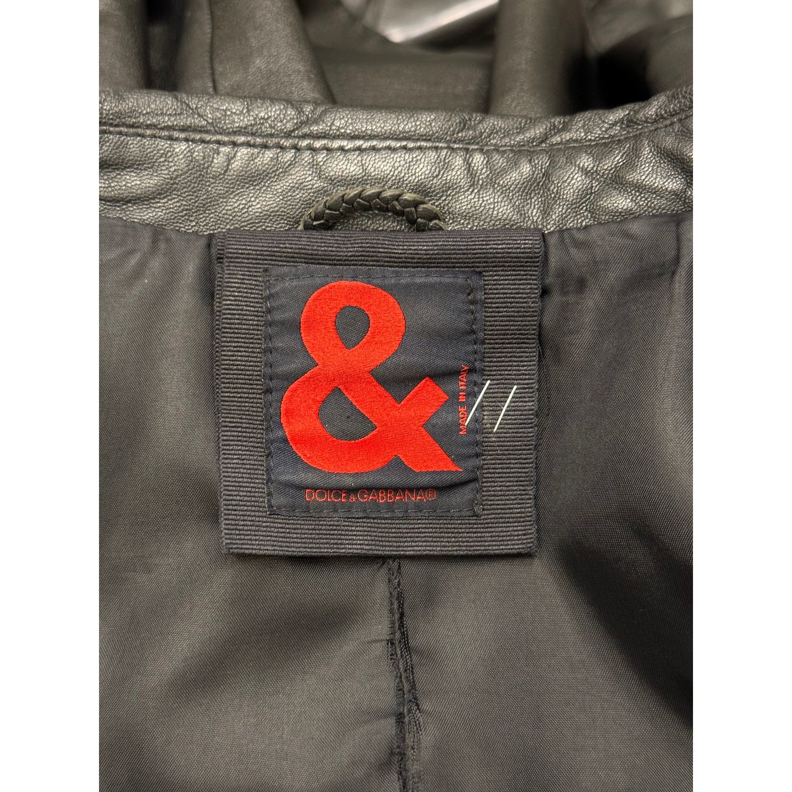 Dolce & Gabbana 2000s Dolce & Gabbana fitted leather jacket Size M / US 6-8 / IT 42-44 - 6 Thumbnail