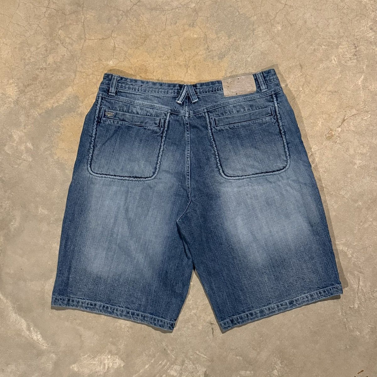 Avirex Vintage 2000s Avirex Faded Baggy Jorts Skater Y2K Grunge ERD Size US 38 / EU 54 - 8 Thumbnail