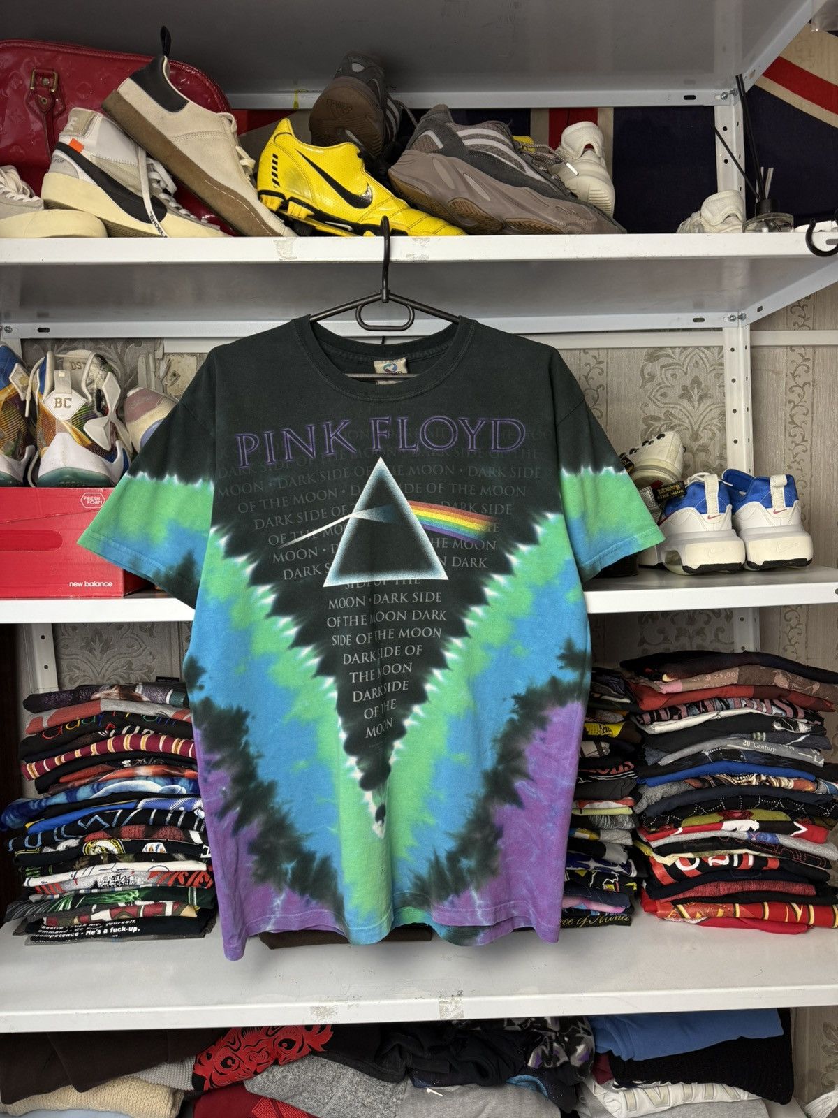 Pink Floyd Liquid Blue 2004 Pink Floyd Dark Side Of The Moon T-Shirt Size US M / EU 48-50 / 2 - 23 Thumbnail
