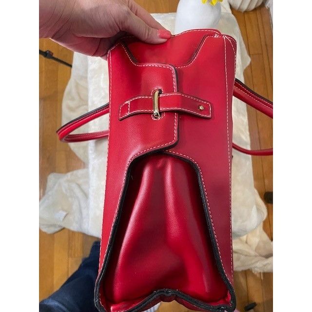 London Fog Never used - Still has one Tag - Longdon Fog Red Leather Tot Size ONE SIZE - 6 Thumbnail