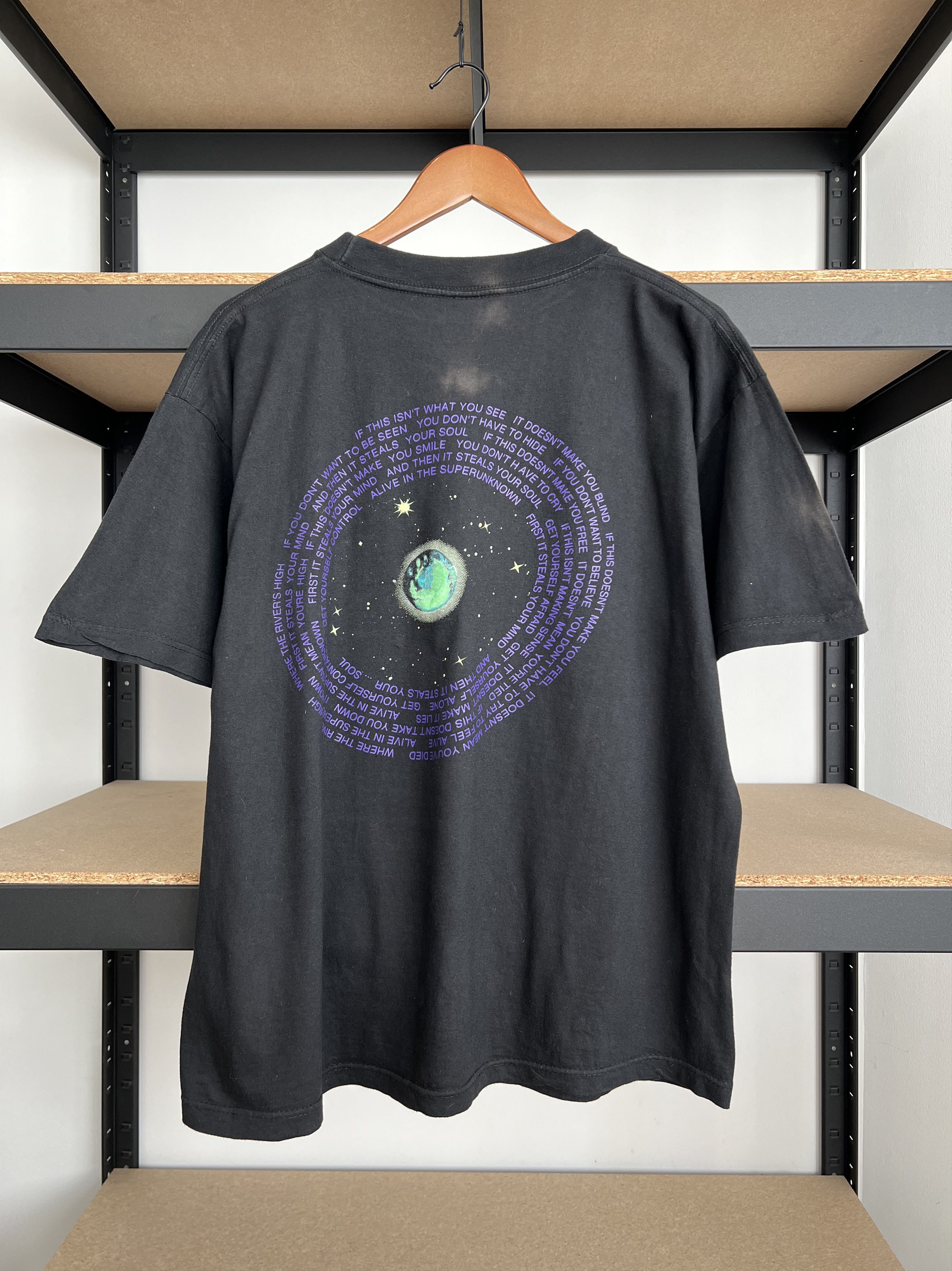 Band Tees Vintage 1994 Soundgarden Superunknown Tour Black T-shirt Size US XL / EU 56 / 4 - 4 Thumbnail