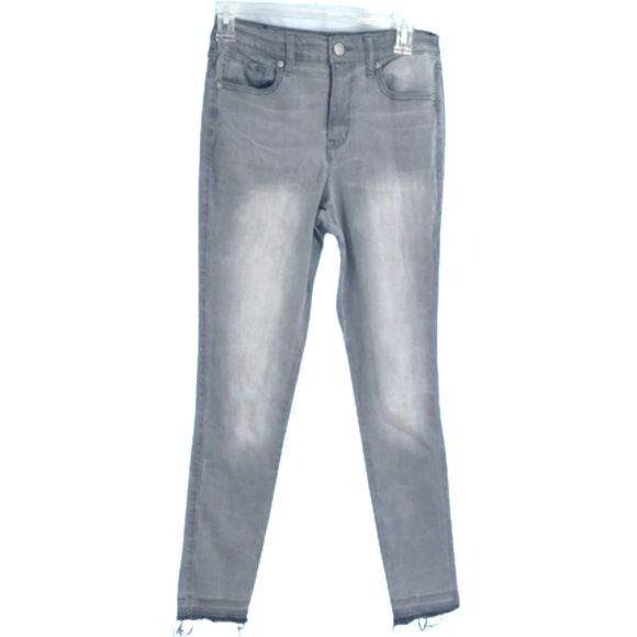 Aeropostale Aeropostale Size 8 Jegging Jeans High Waisted Denim Gray Ank Size 30" / US 8 / IT 44 - 1 Thumbnail