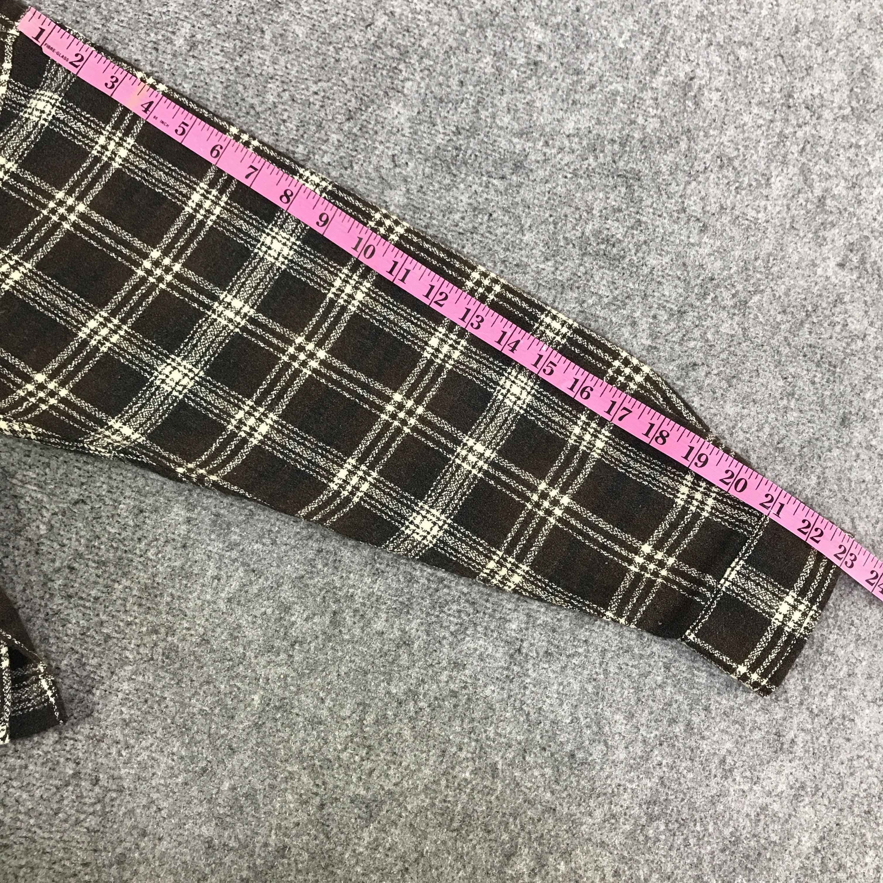 Uniqlo Vtg uniqlo tartan zip jacket K116B3 Size US M / EU 48-50 / 2 - 7 Thumbnail