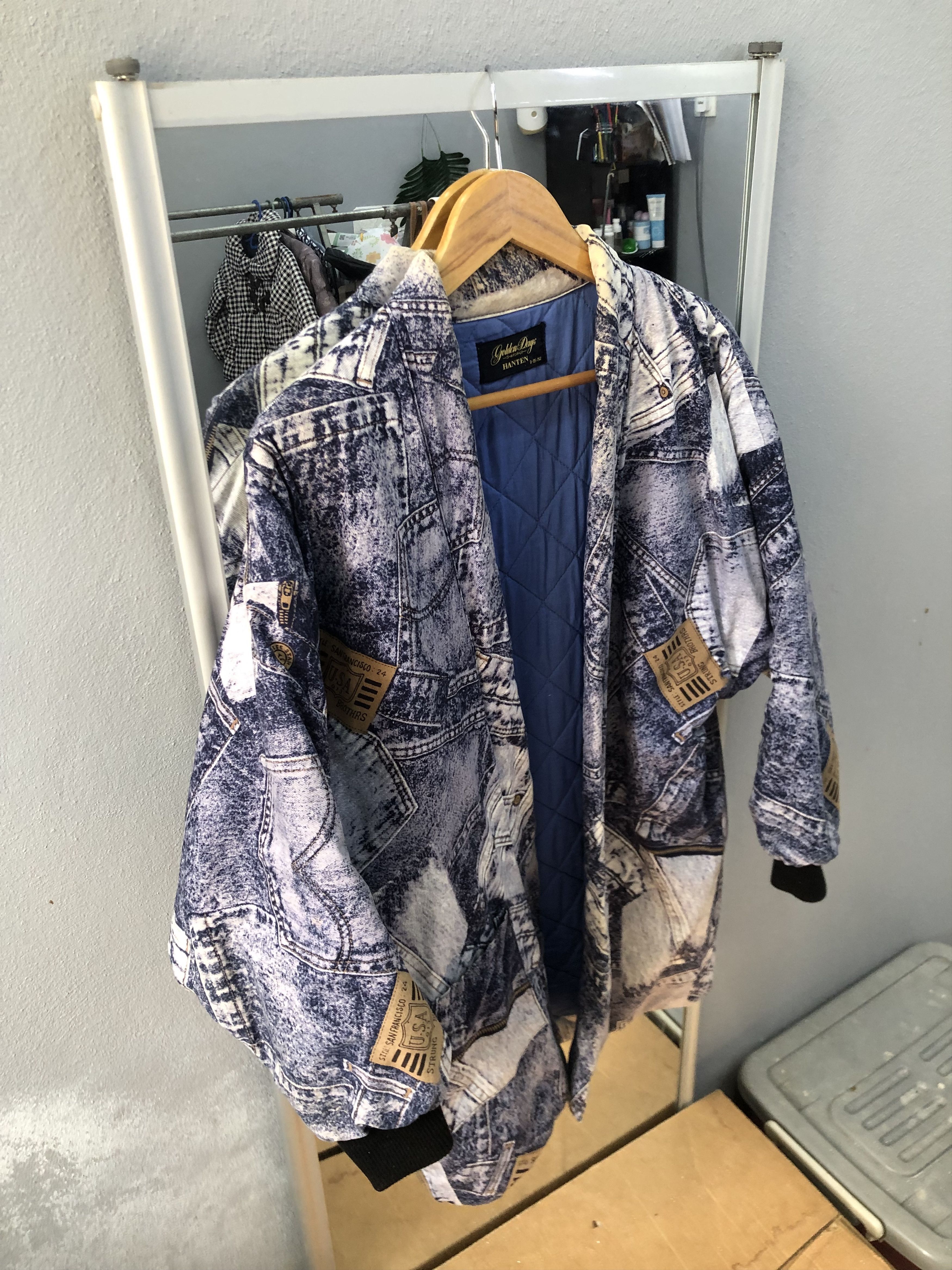 Japanese Brand Golden Days HANTEN Patchwork Jacket Size US L / EU 52-54 / 3 - 3 Thumbnail