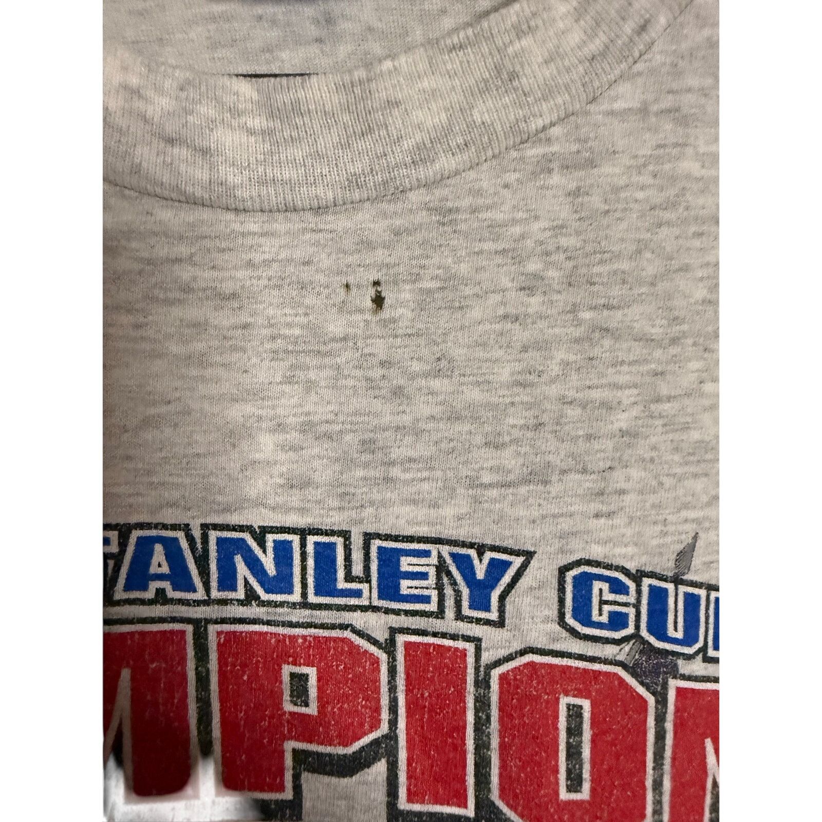 Starter Vintage New York Rangers Tee Size US L / EU 52-54 / 3 - 6 Thumbnail