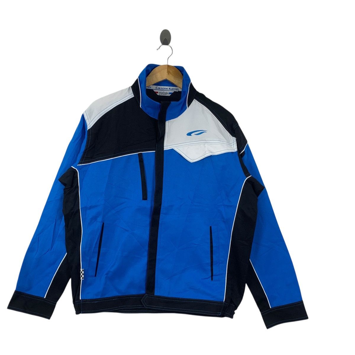 Vintage Vintage CALSONIC KANSEI RACING TEAM Engineer Uniform Jacket Size US XXL / EU 58 / 5 - 4 Thumbnail