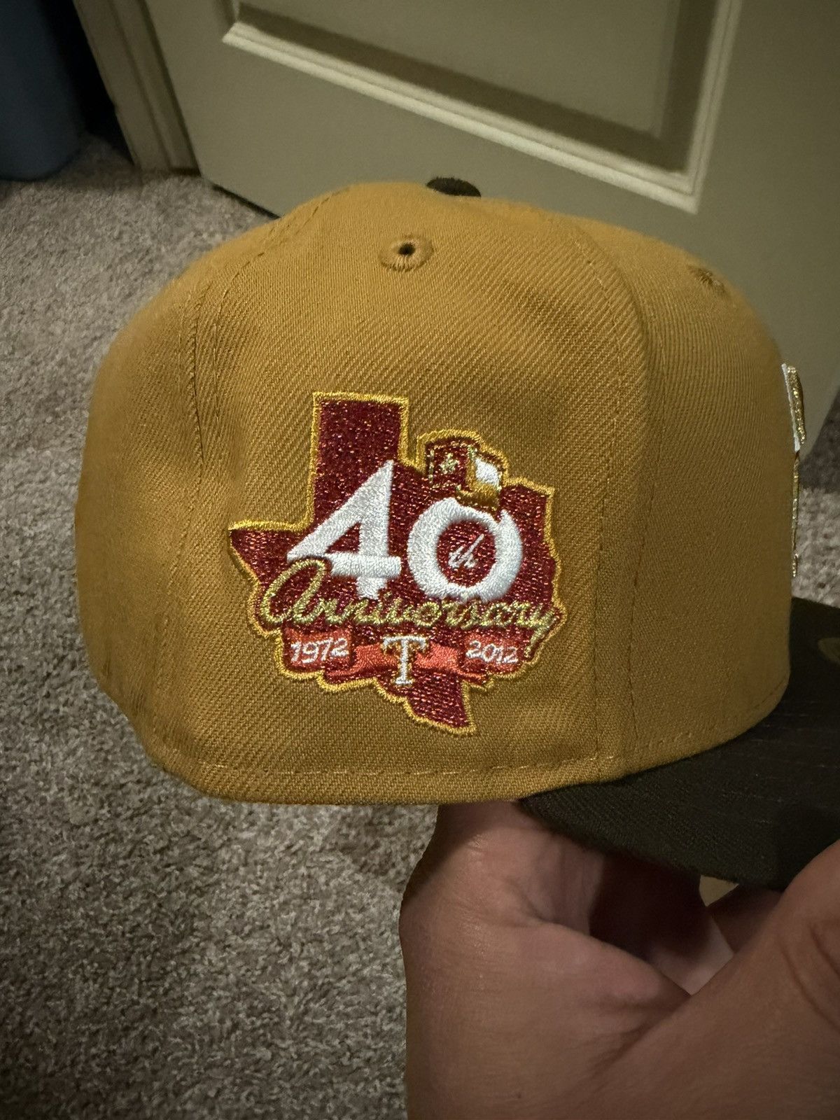 New Era 7 1/4 New Era Fitted Texas Rangers 40th Anniversary Size ONE SIZE - 3 Thumbnail