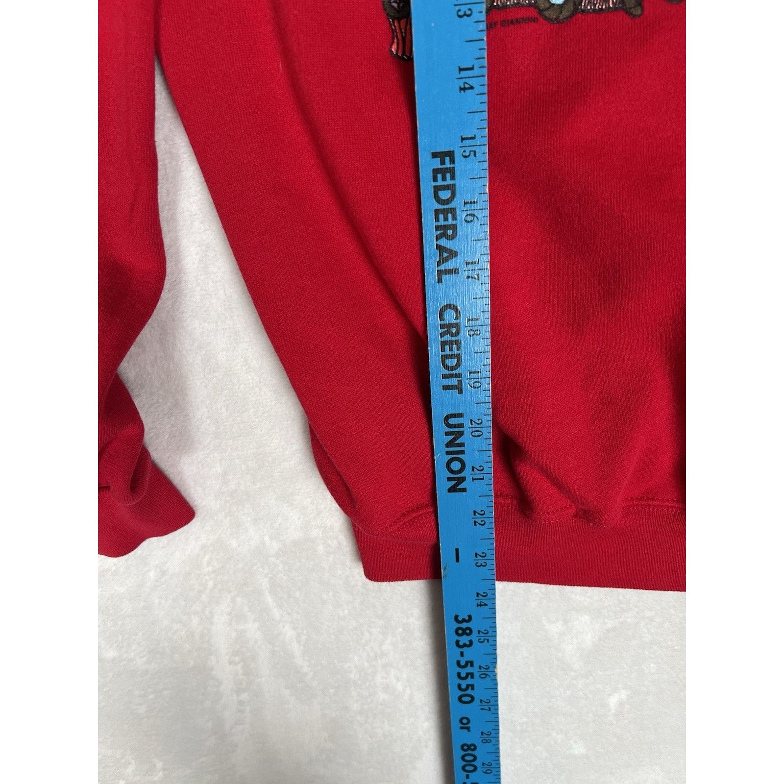 Hanes Vintage American Carousel Museum Raglan Sweatshirt 80's Hors Size L / US 10 / IT 46 - 5 Thumbnail