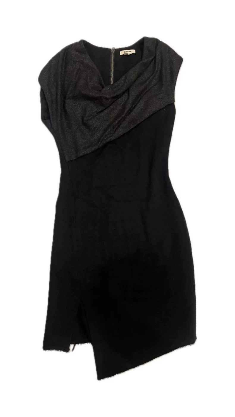 Helmut Lang HELMUT LANG size0 Black Alien Fit dress Size S / US 4 / IT 40 - 5 Thumbnail