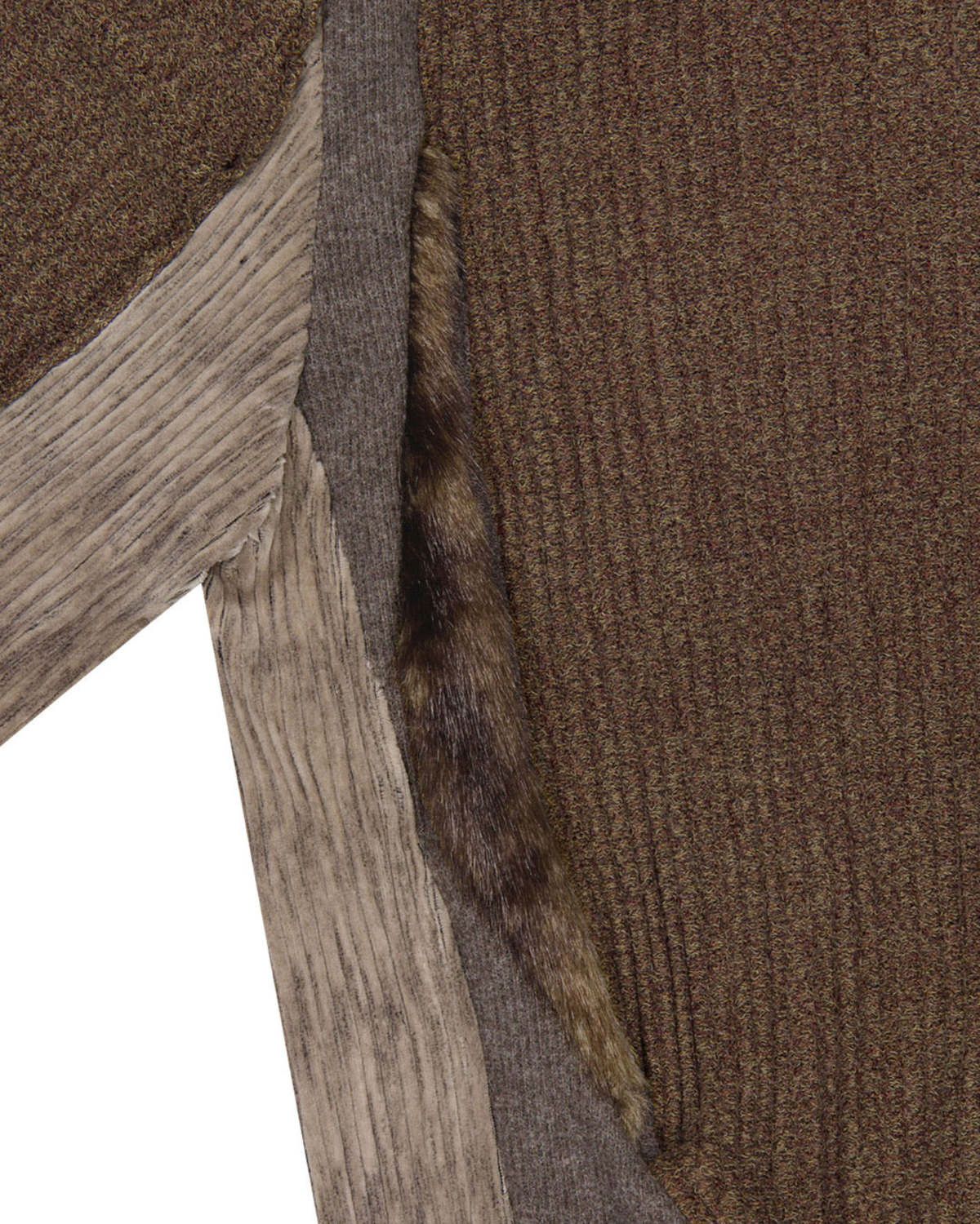 XLIM EP 8 01 JERSEY BROWN ZIP UP KNIT JACKET Size US M / EU 48-50 / 2 - 4 Thumbnail