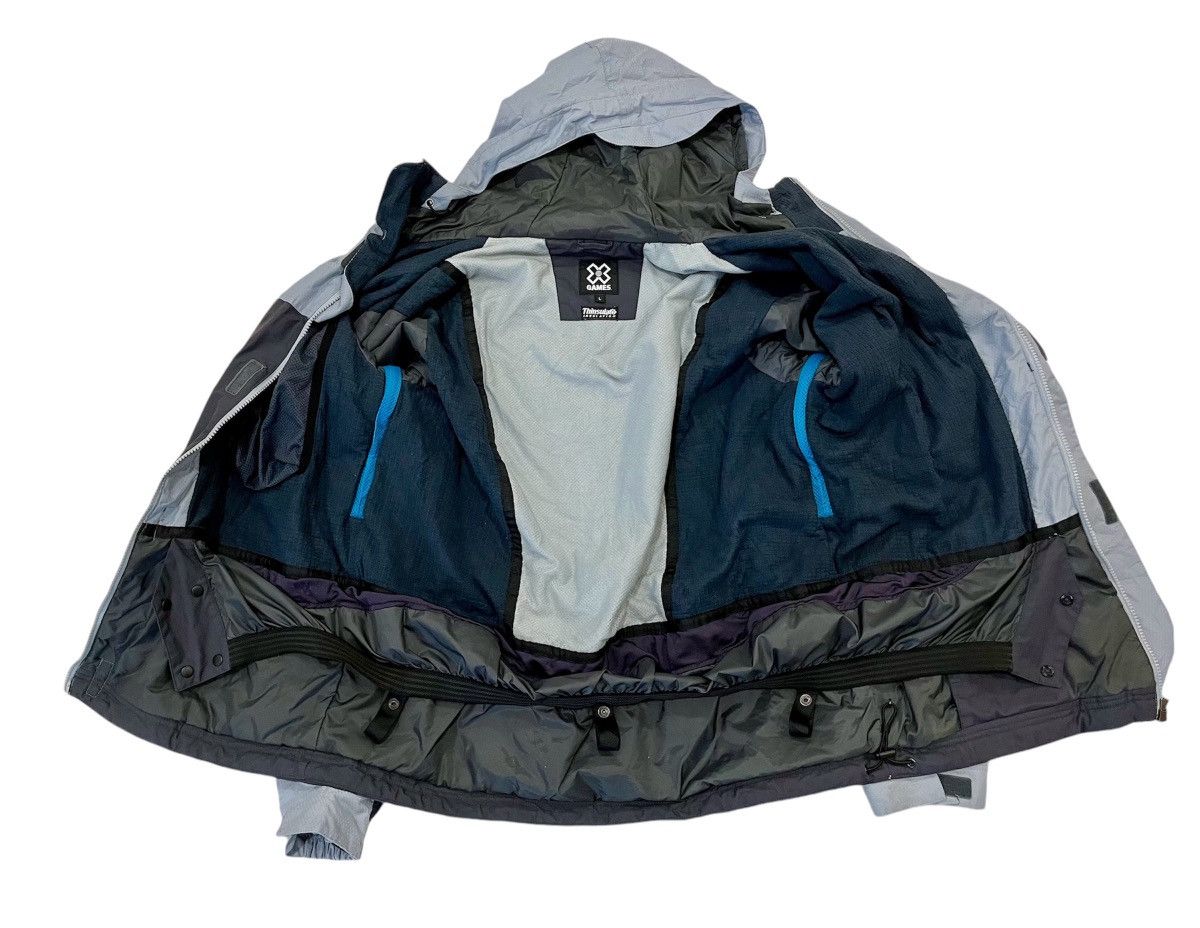 Vintage Vintage X Games Snowboarding Ski Insulation Winter Jacket Size US L / EU 52-54 / 3 - 2 Thumbnail