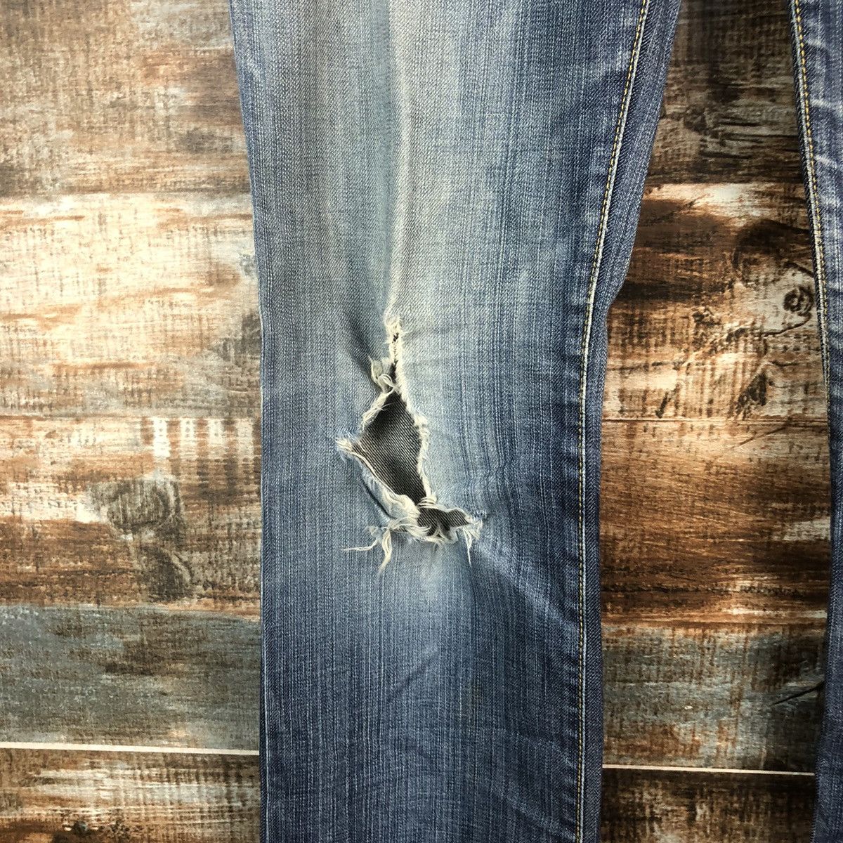 Paper Denim & Cloth DL Paper Denim & Cloth Blue Denim Pants #C256 Size US 27 - 9 Thumbnail