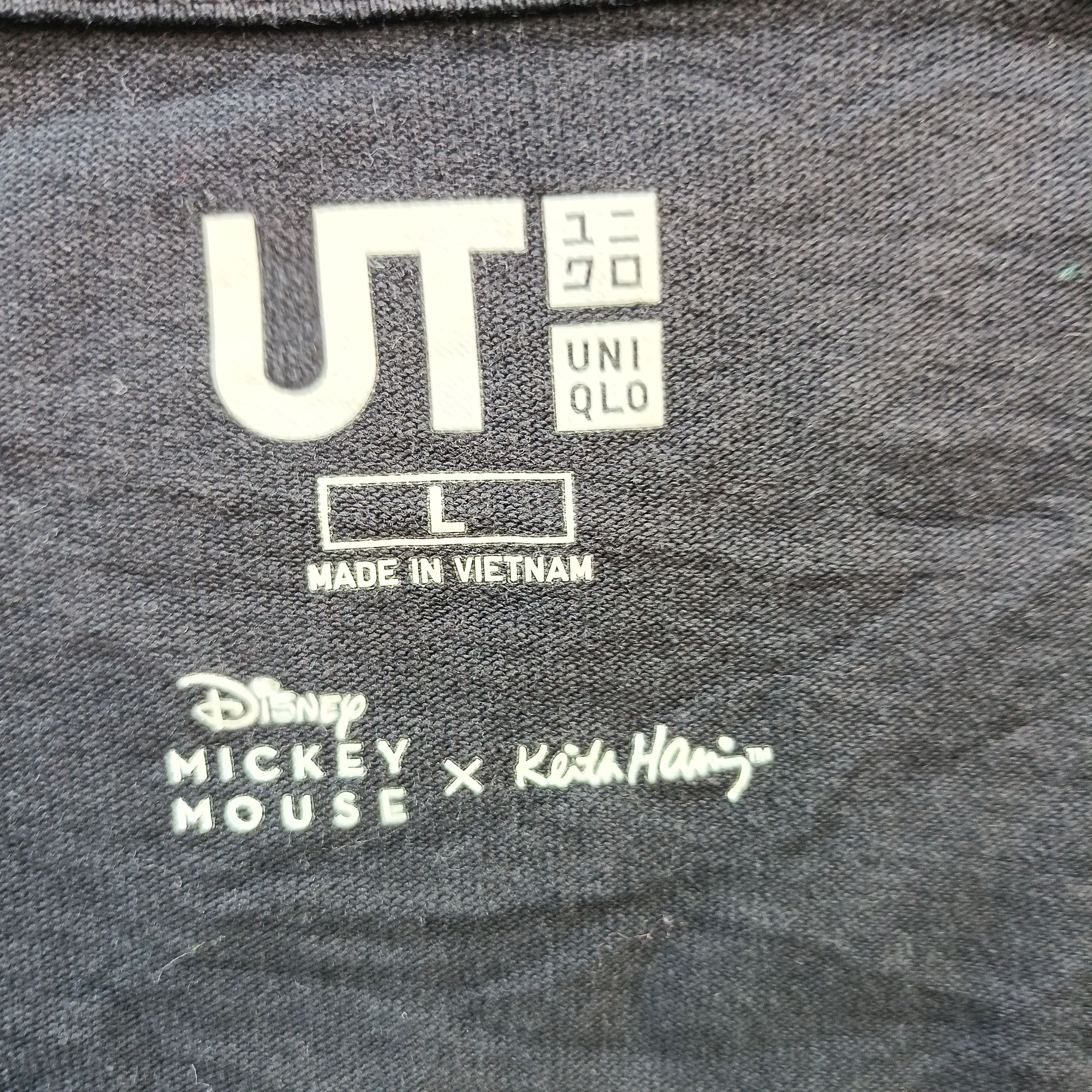 Keith Haring Mickey Mouse X keith haring Uniqlo Tee Size US L / EU 52-54 / 3 - 7 Thumbnail