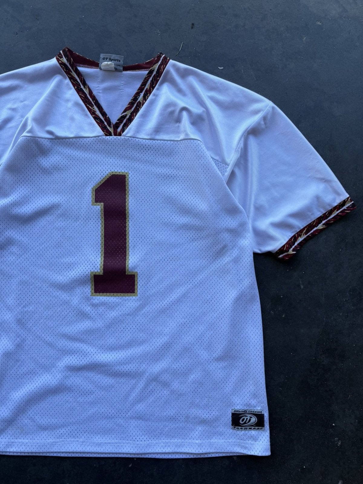 NCAA Vintage FSU Seminoles Jersey Florida State Rare Logo 7 Size US XL / EU 56 / 4 - 1 Thumbnail