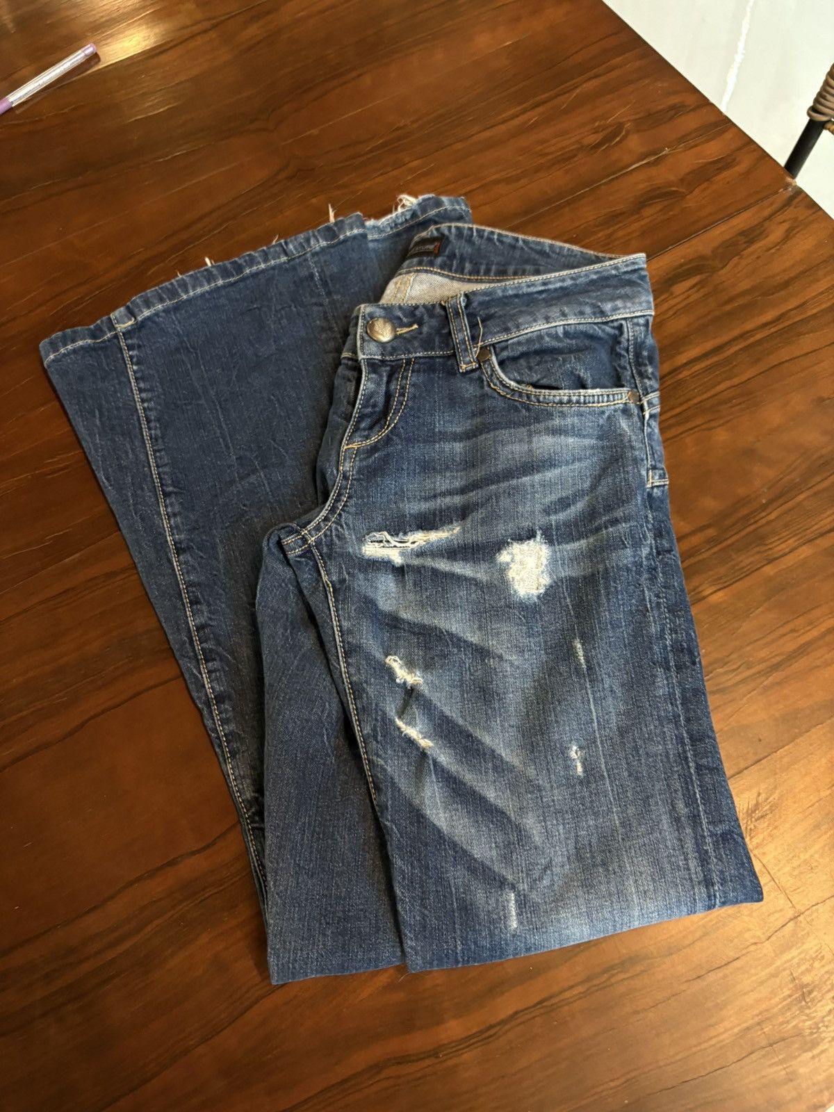 Vintage Home Store jean Size 24" / US 00 / IT 34 - 6 Thumbnail