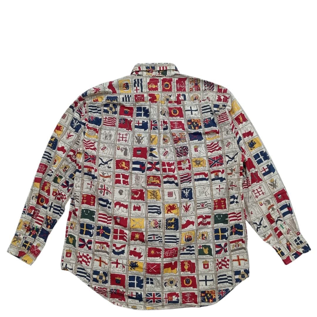 Beauty Beast × Tommy Hilfiger Tommy hilfiger art flag shirt button up Size US M / EU 48-50 / 2 - 3 Thumbnail