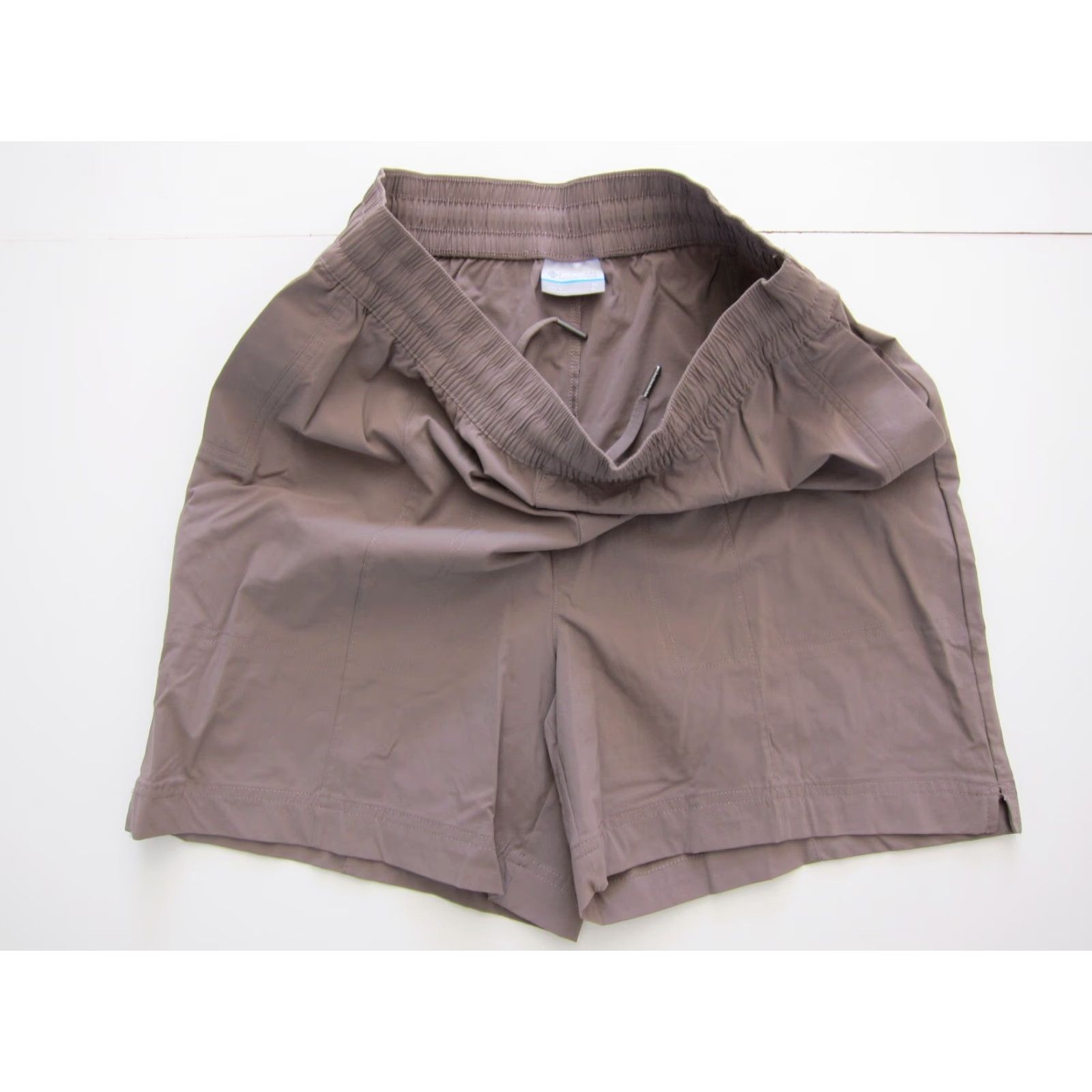 Vintage Columbia Nylon Stretch Brown Pocket Active Hike Travel Chino Short Women Medium Size 32" / US 10 / IT 46 - 5 Thumbnail