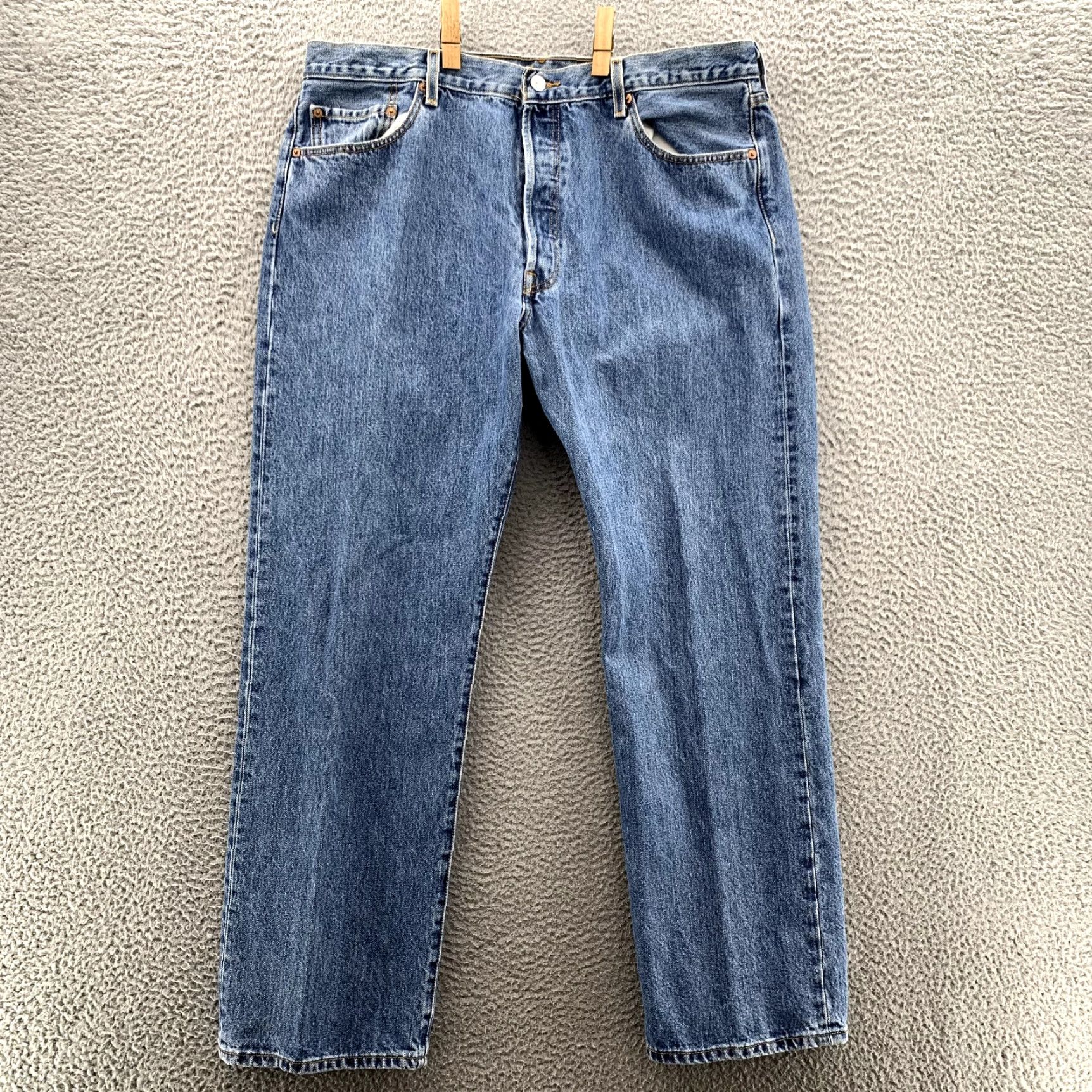 Levi's VINTAGE Levi's 501 XX Jeans Men's 36x29 Button Fly Straight 90s Y2K Streetwear USA Cowboy Western Workwear Men Size US 36 / EU 52 - 2 Thumbnail