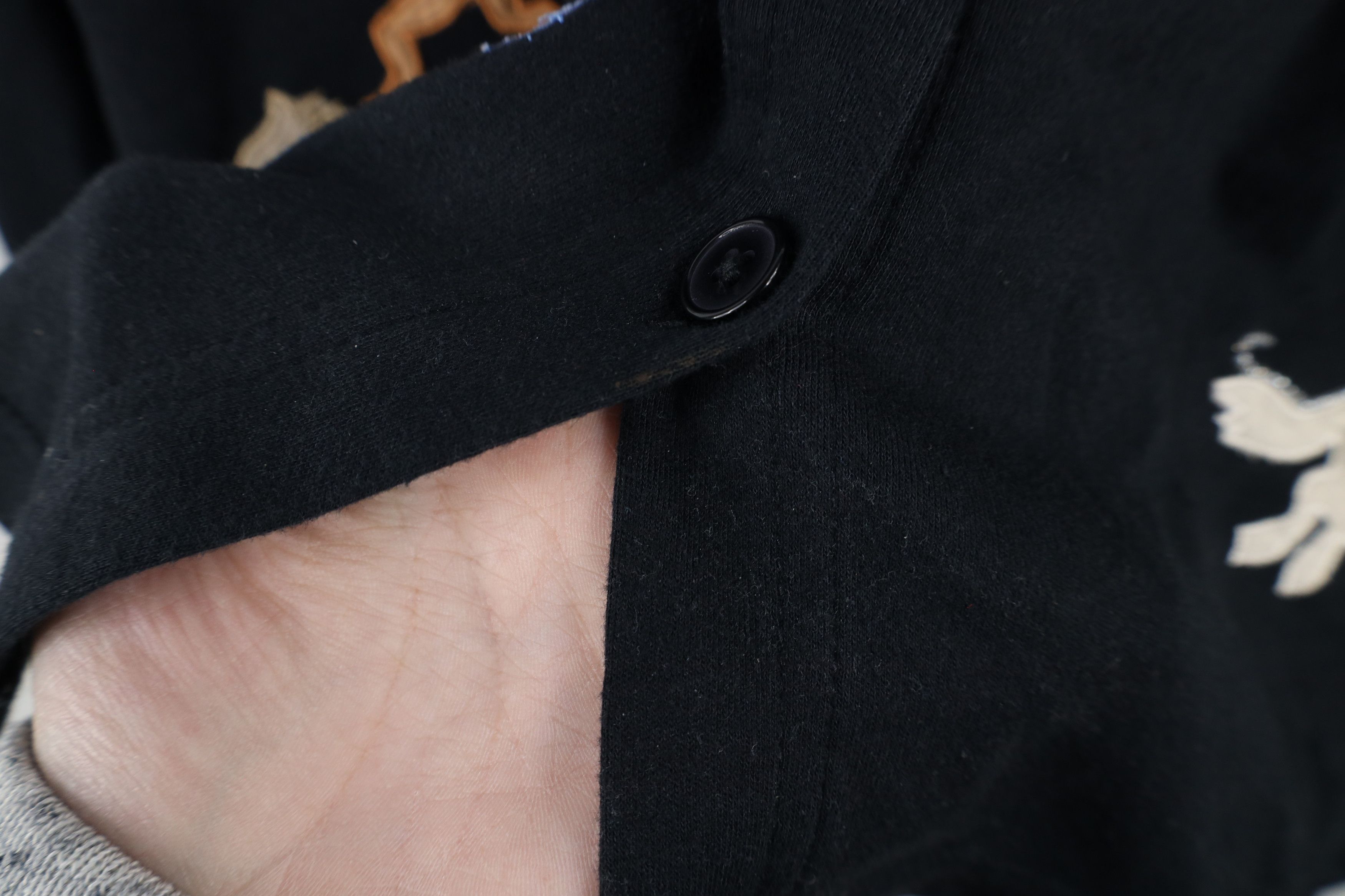 Vintage Vintage 90s Equestrian Lightweight Button Cardigan Sweater Size 3XL / US 20-22 - 8 Thumbnail