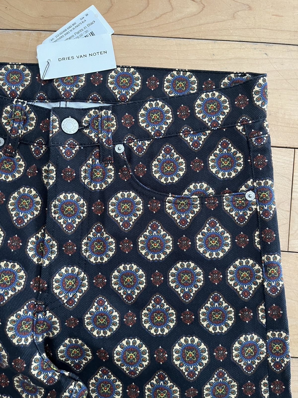 Dries Van Noten NWT - Dries Van Noten Panthero Pants Size US 30 / EU 46 - 3 Thumbnail