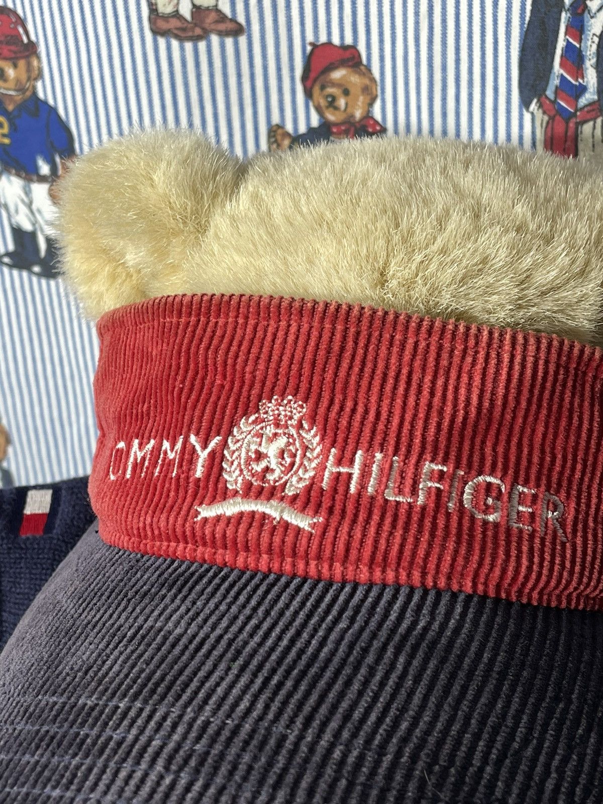 Tommy Hilfiger × Vintage Visor Tommy Hilfiger Crest OG Vintage 90’s Size ONE SIZE - 5 Thumbnail