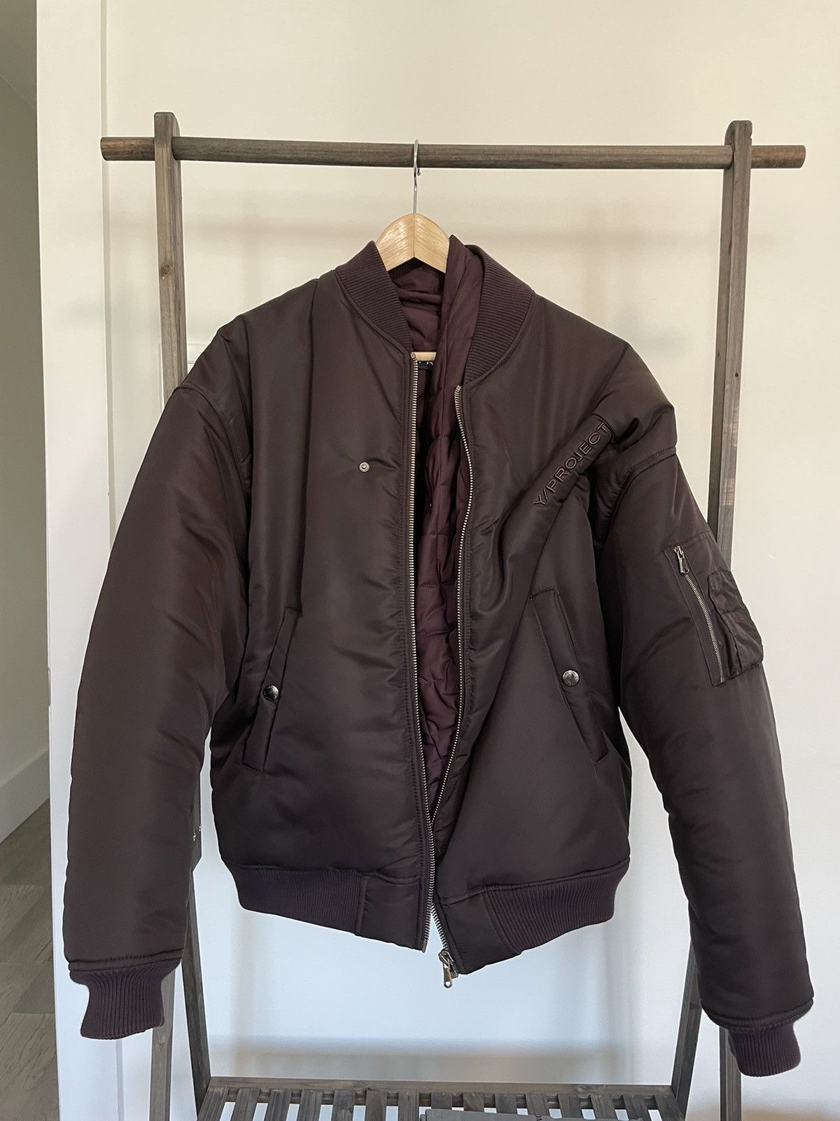 Y/Project Y/Project Pinched Bomber Jacket | Grailed