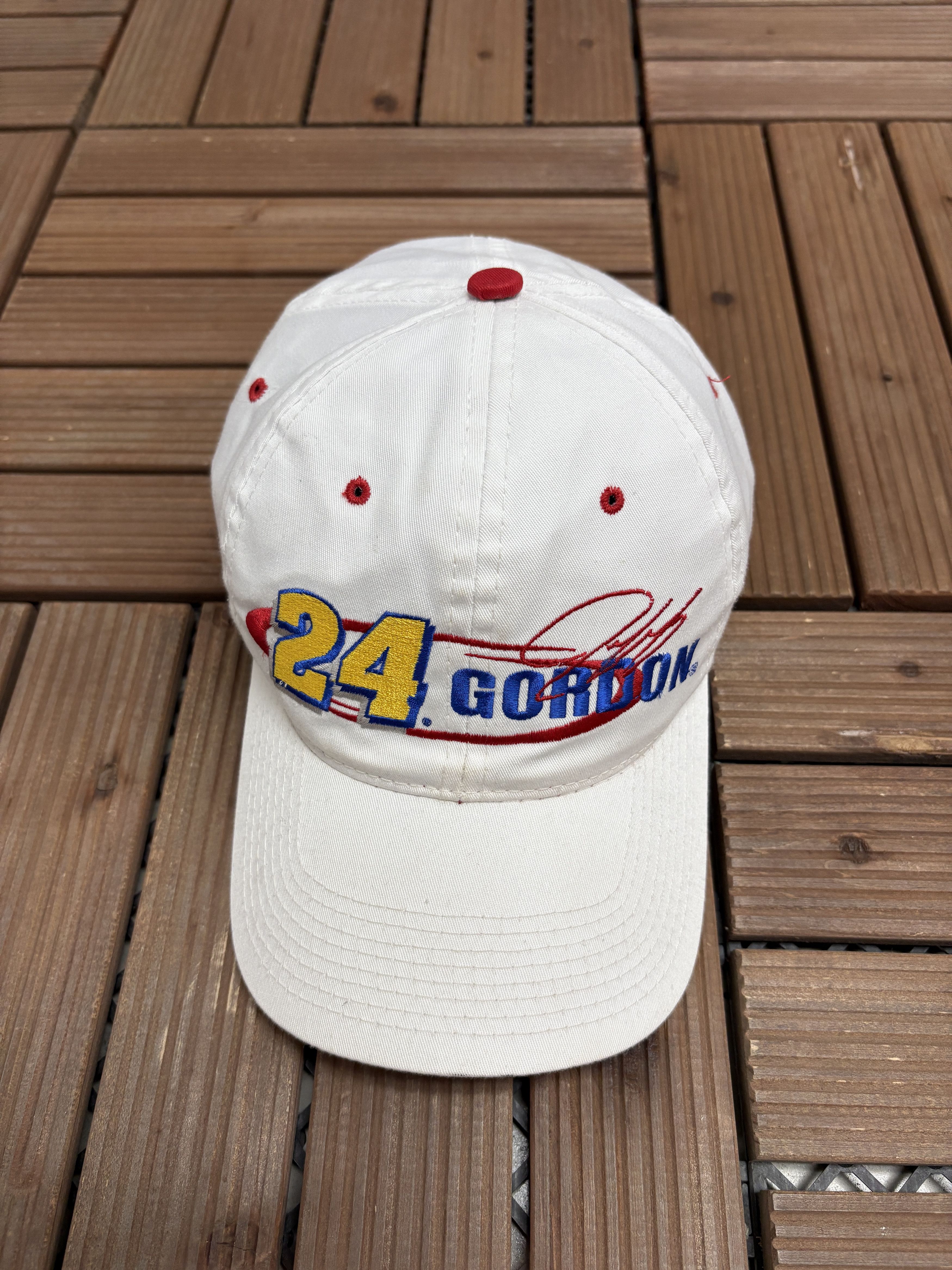 Vintage Jeff Gordon Racing NASCAR Vintage Snap Back Hat Size ONE SIZE - 2 Thumbnail